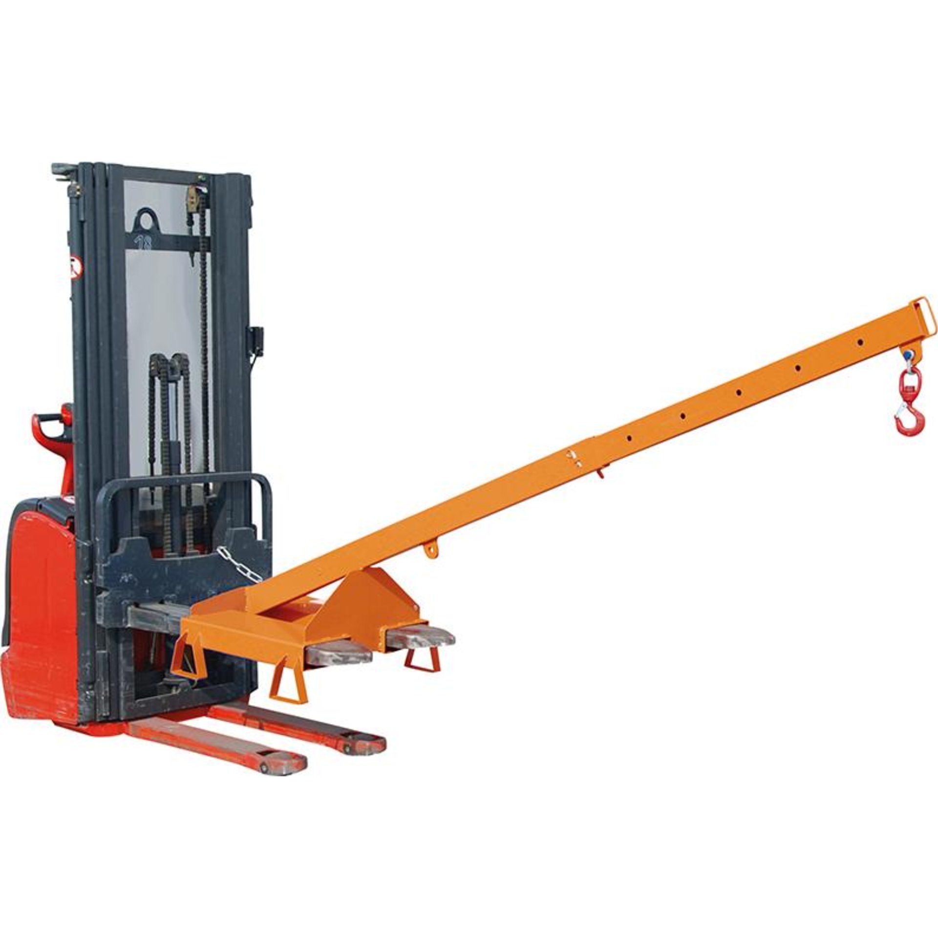Lastarm, Neigung 25G, tel125-1000kg, lack.