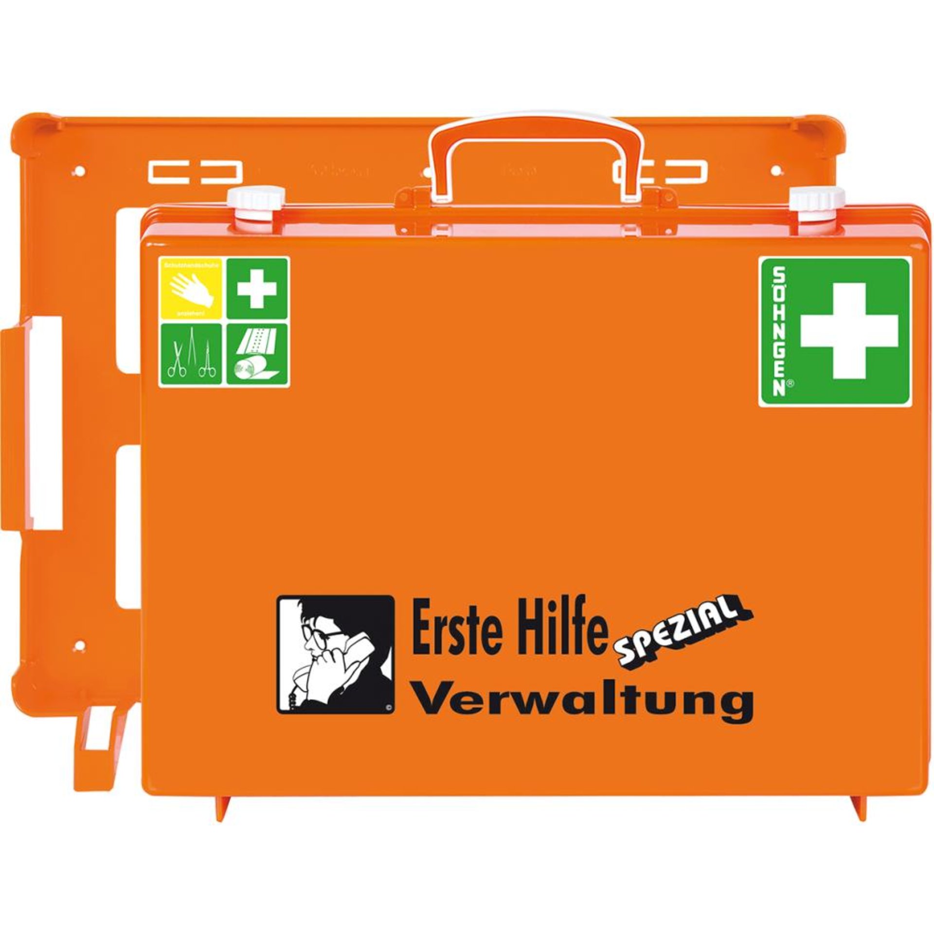 ErsteHilfe-Koffer SpezialMT-CD Verwaltung, orange