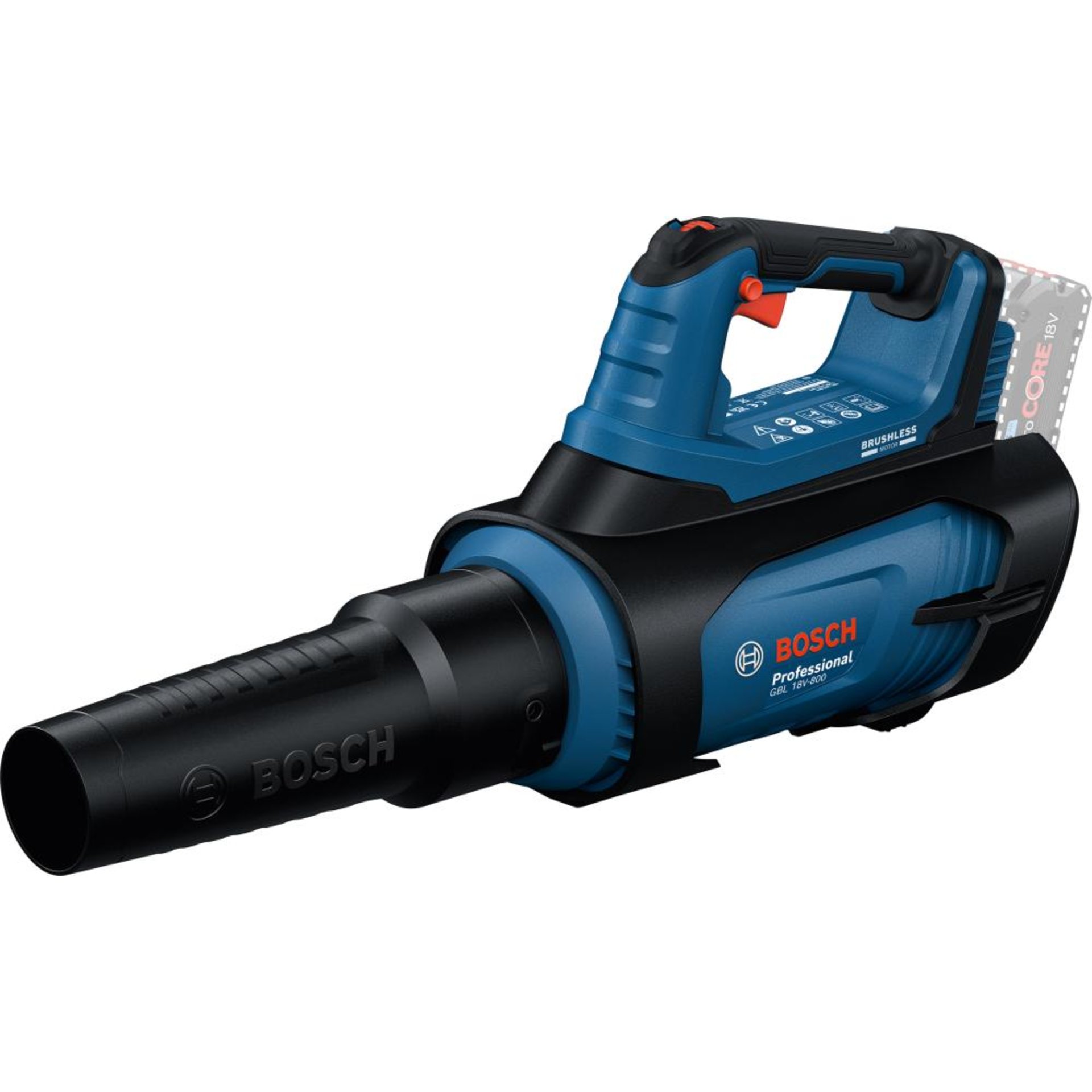 Akku-Gebläse, solo GBL 18V-800 Bosch ohne Akku ohne Ladegerät Karton
