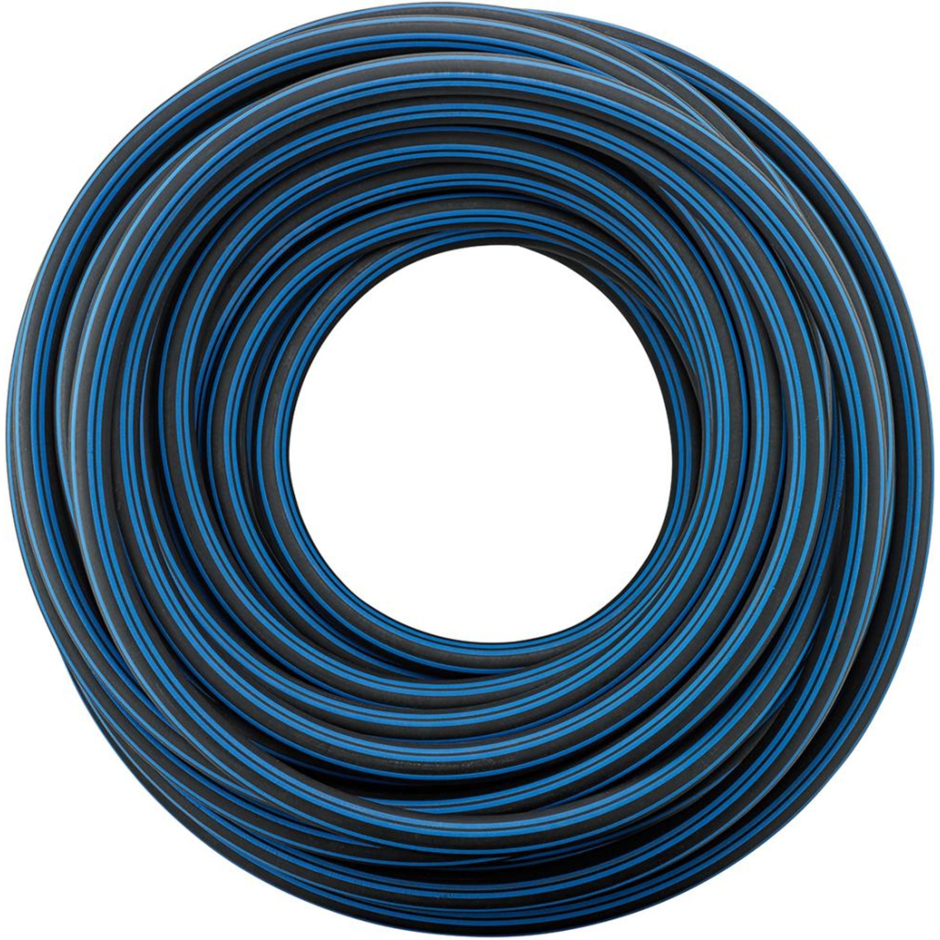 Industrie-und Vielzweck schlauch PRO, EPDM, schwarz/blau, 8x3,5mm, 40m FORTIS