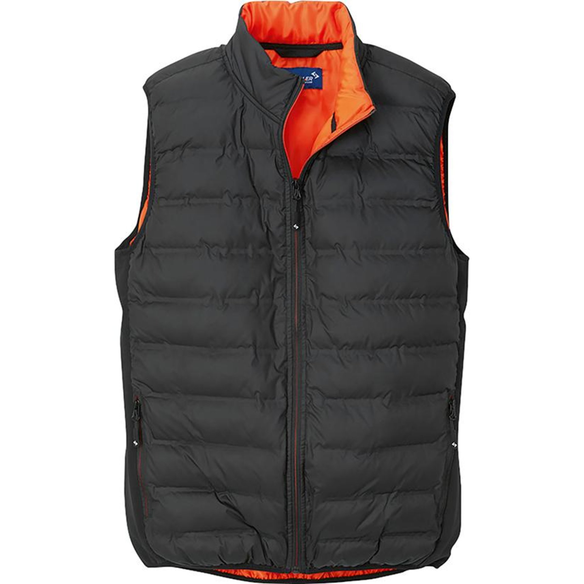 Thermoweste Schönkirchen Gr.S, schwarz/orange