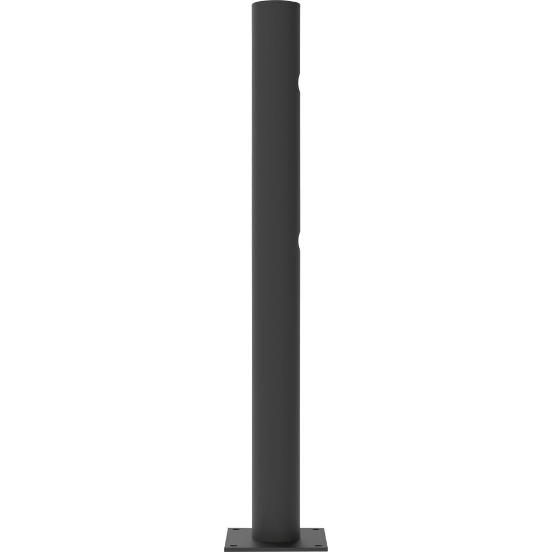 Eckpfosten links Echo für Schwingtür JULIET H1200xD110 mm schwarz