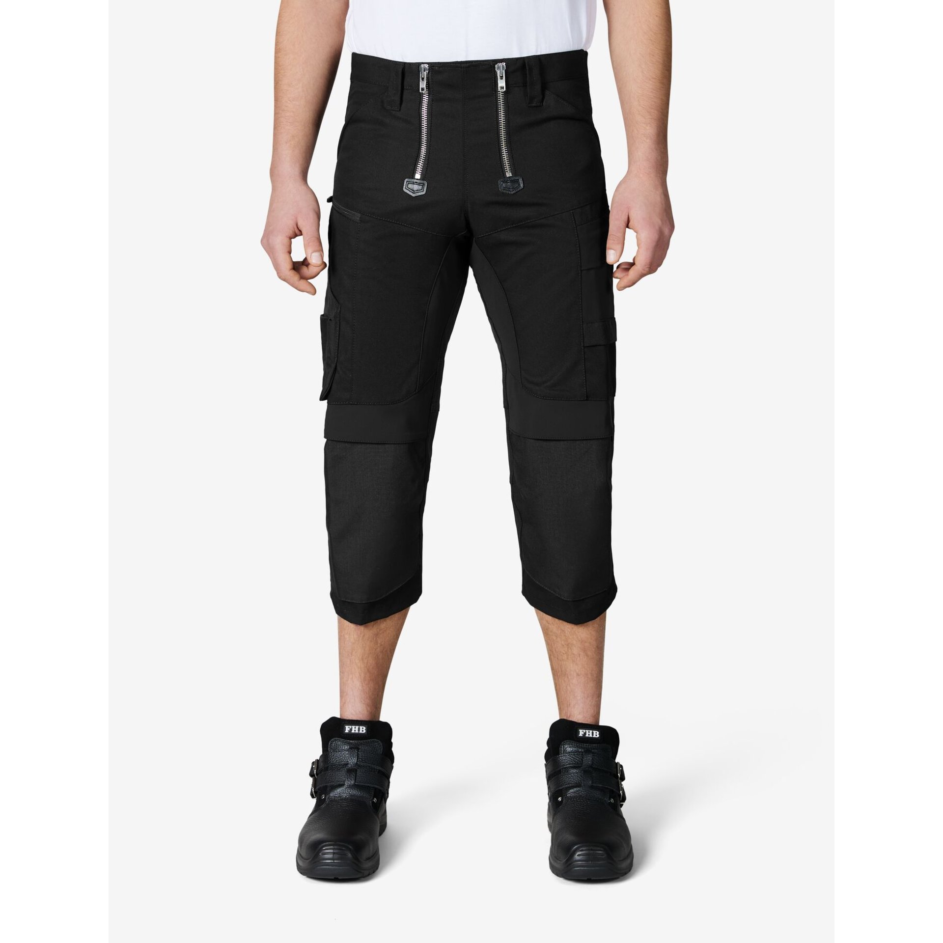 LOU Zunfthose Piratenform elastisch schwarz 90