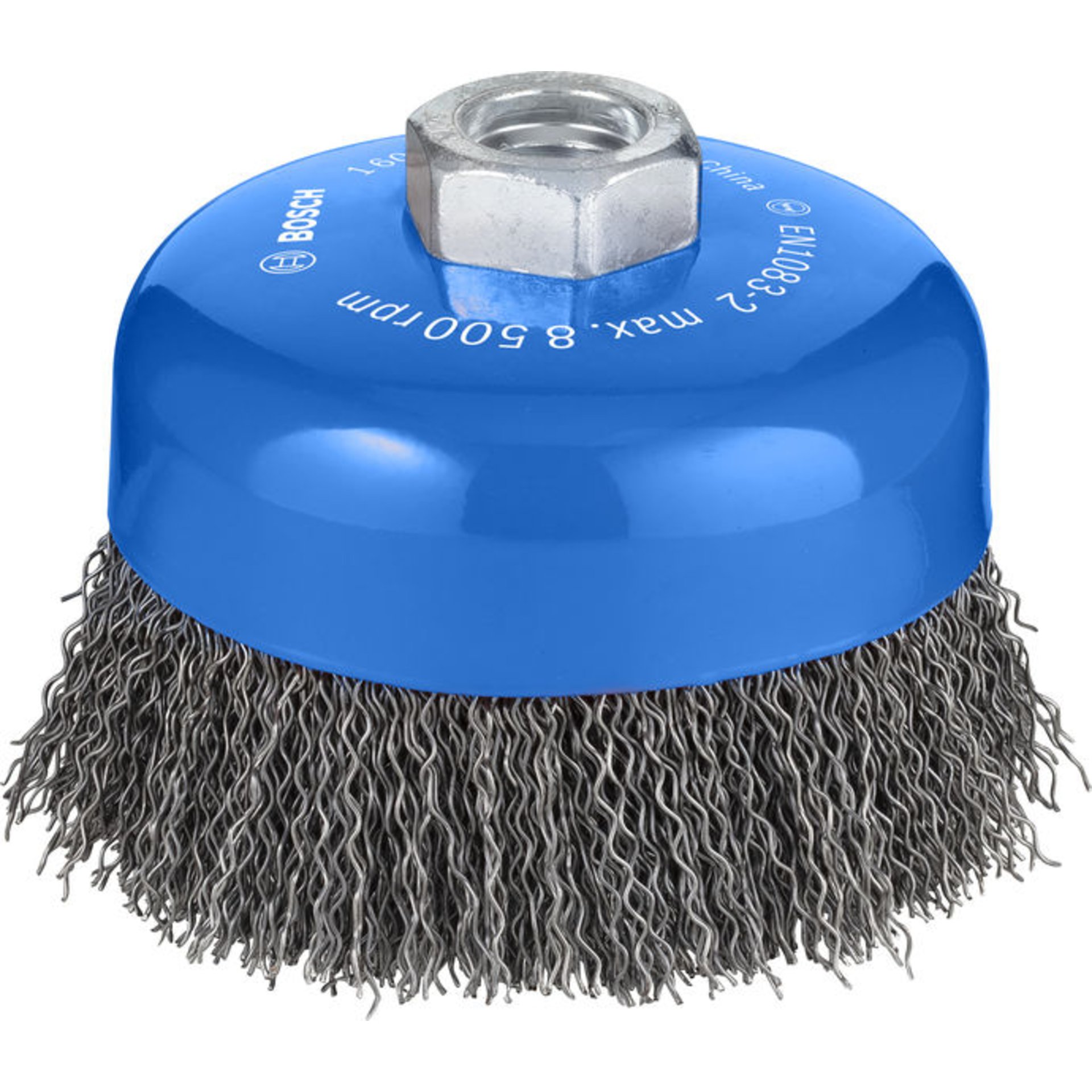 PRO Metal clean Topfbürste, 100 x 0,5 mm, Gewinde