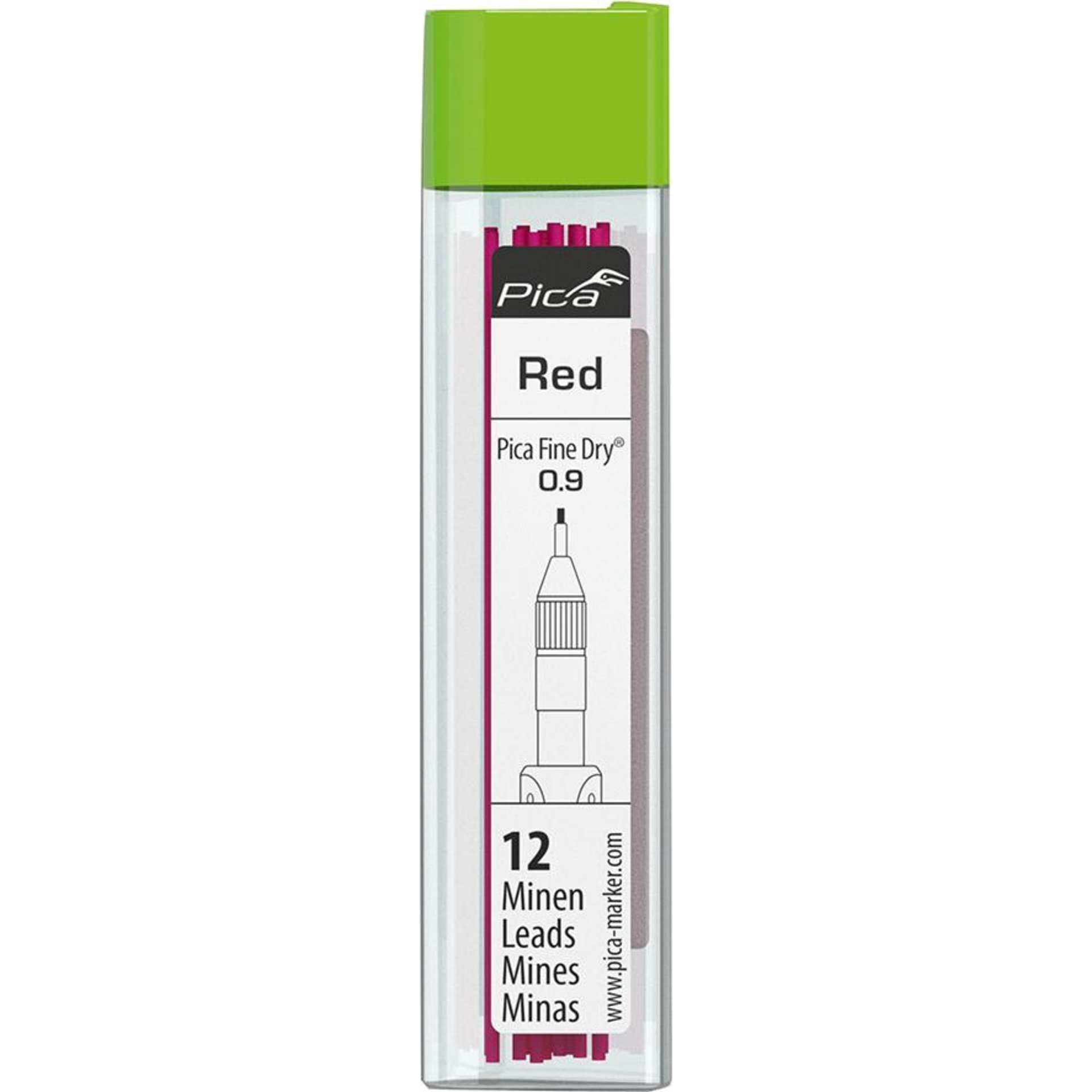 Minen-Set für Feinmarker Fine Dry, farbig