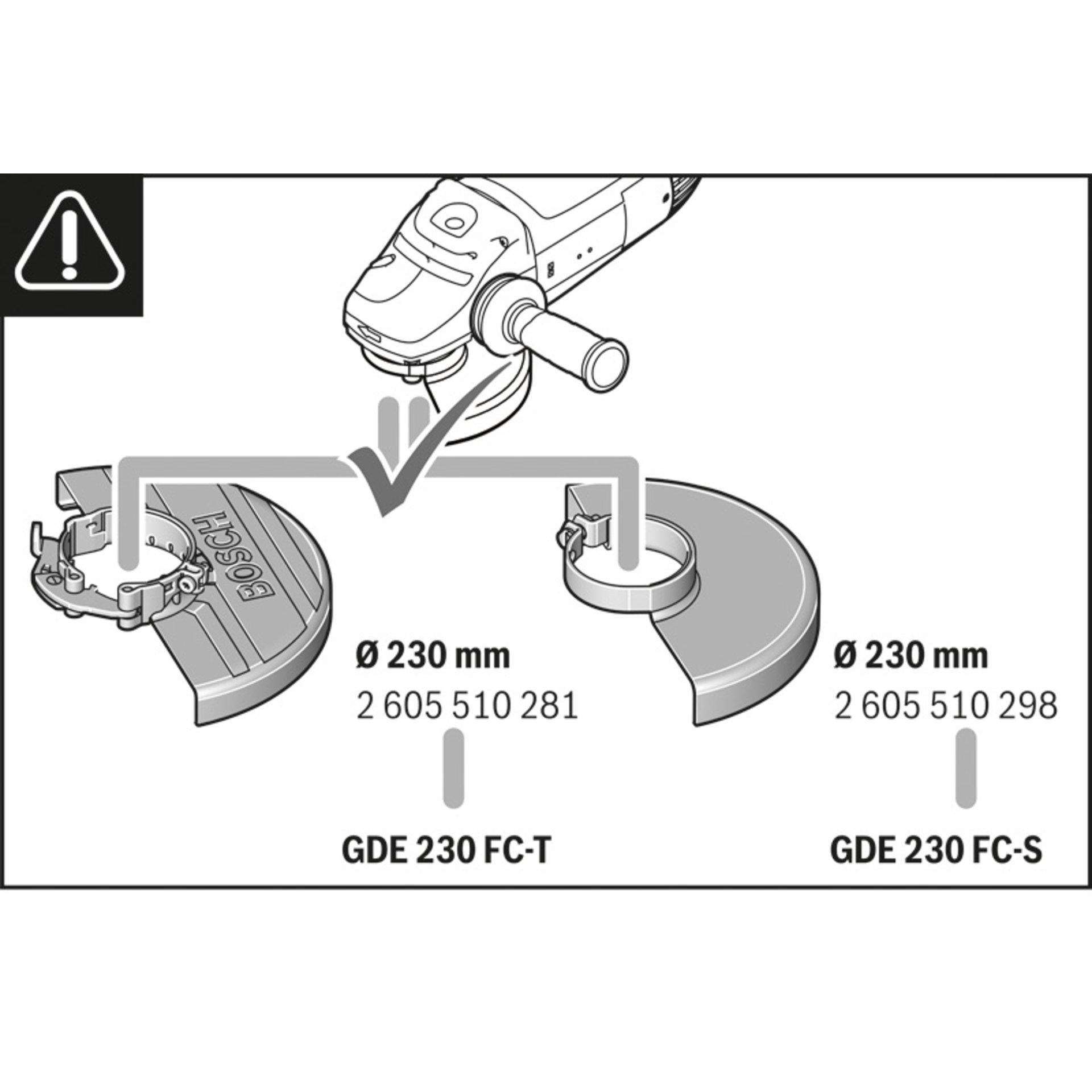 Absaughaube Full Cover GDE 230 FC-S, Systemzubehör