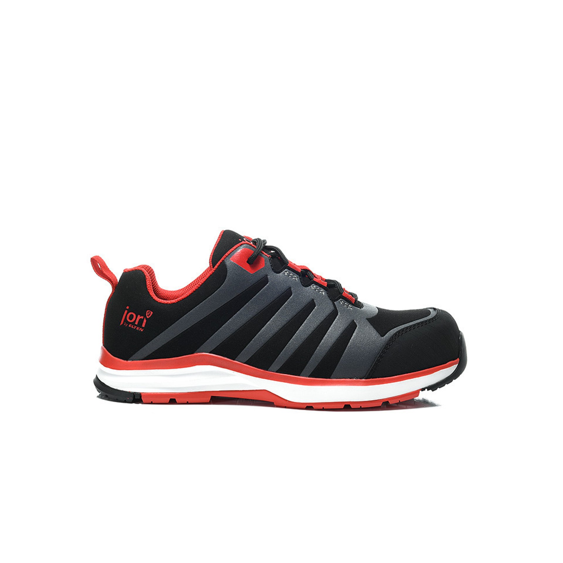 Sicherheitshalbschuh jo_RAPID black-red Low ESD S3, Gr. 42