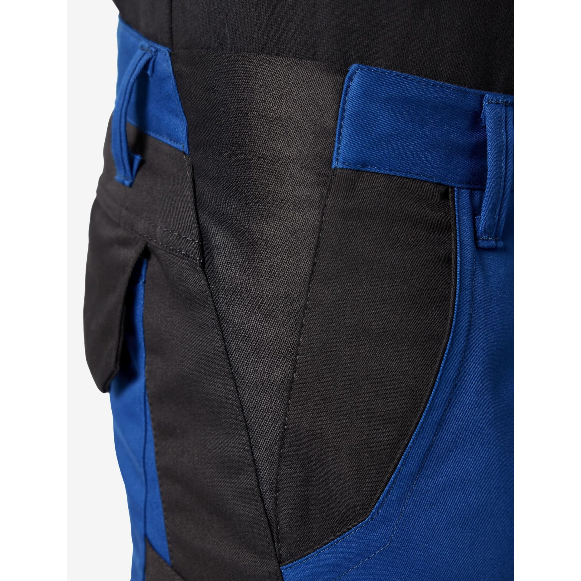 WULF Bermuda royalblau-schwarz 66
