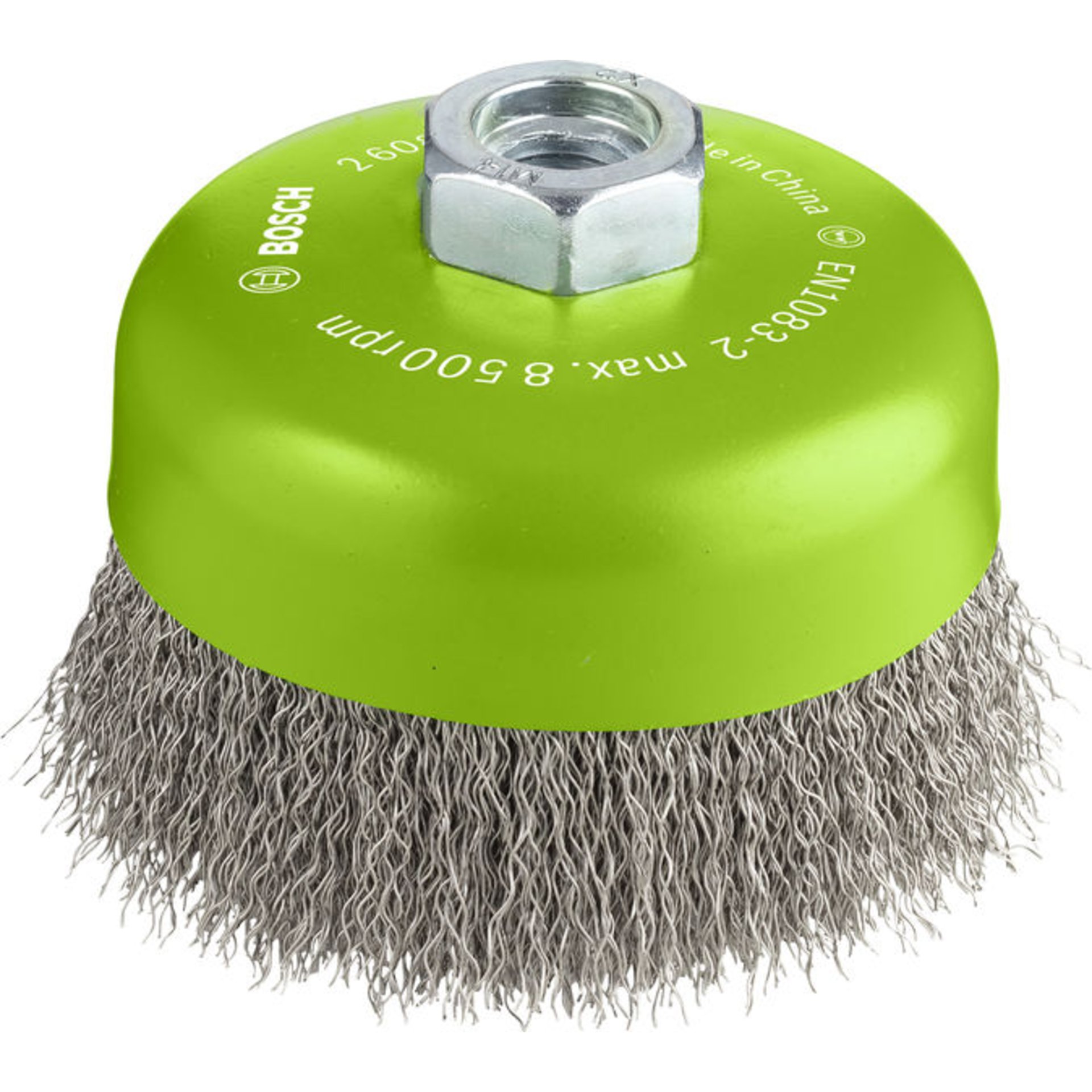 PRO Stainless Steel clean Topfbürste, 100 x 0,3 mm, Gewinde