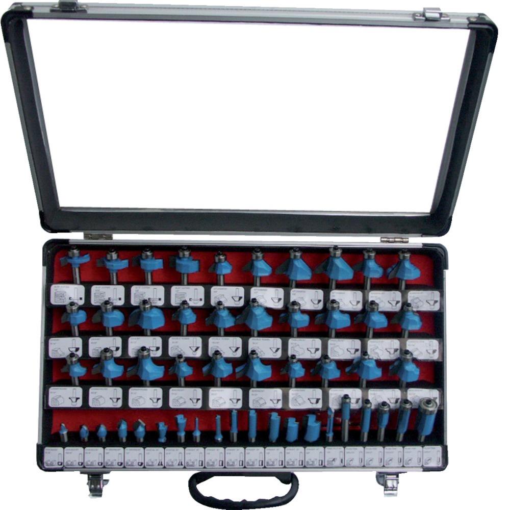 Fisch Oberfräserkassette 50-tlg. i.Alukoffer Fisch Oberfräserkassette 50-tlg. i.Alukoffer