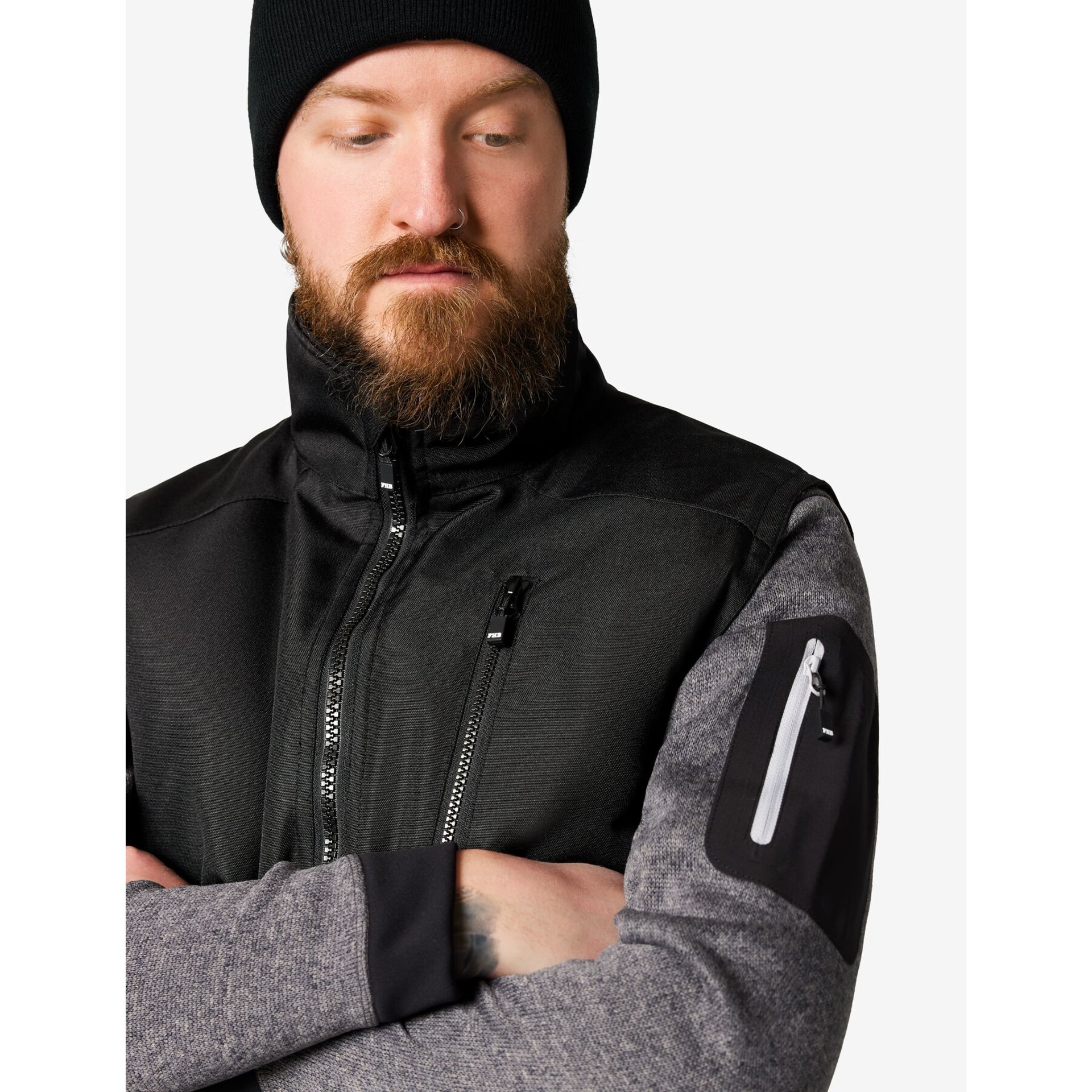 GUIDO Arbeitsweste schwarz L