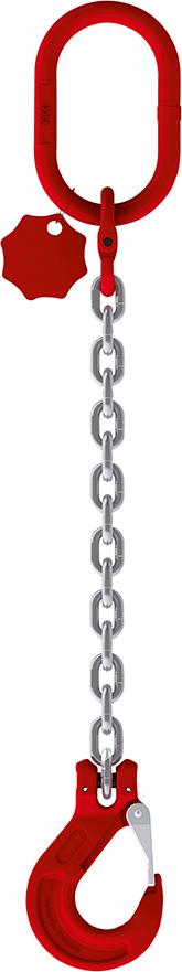 Kettengehänge verz 1-str Länge 1m Tragkraft 90° 2t Kettengehänge verz 1-str Länge 1m Tragkraft 90° 2t