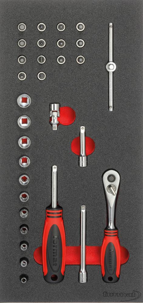 Format Werkzeugmodul 1/3 Steckschlüssel 1/4" Format Werkzeugmodul 1/3 Steckschlüssel 1/4"