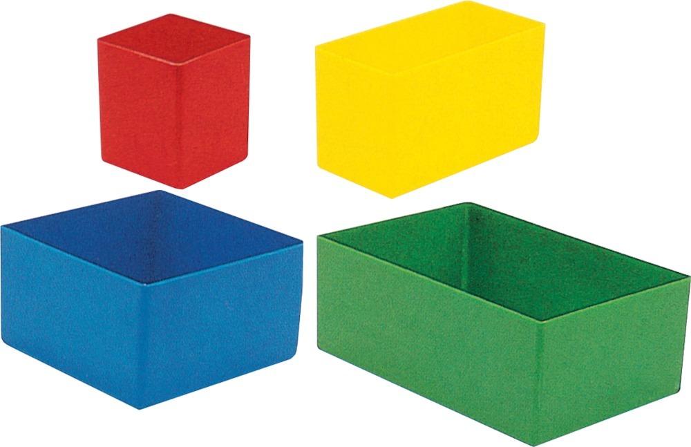 Kunststoffeinsatz 108x108x 63mm blau