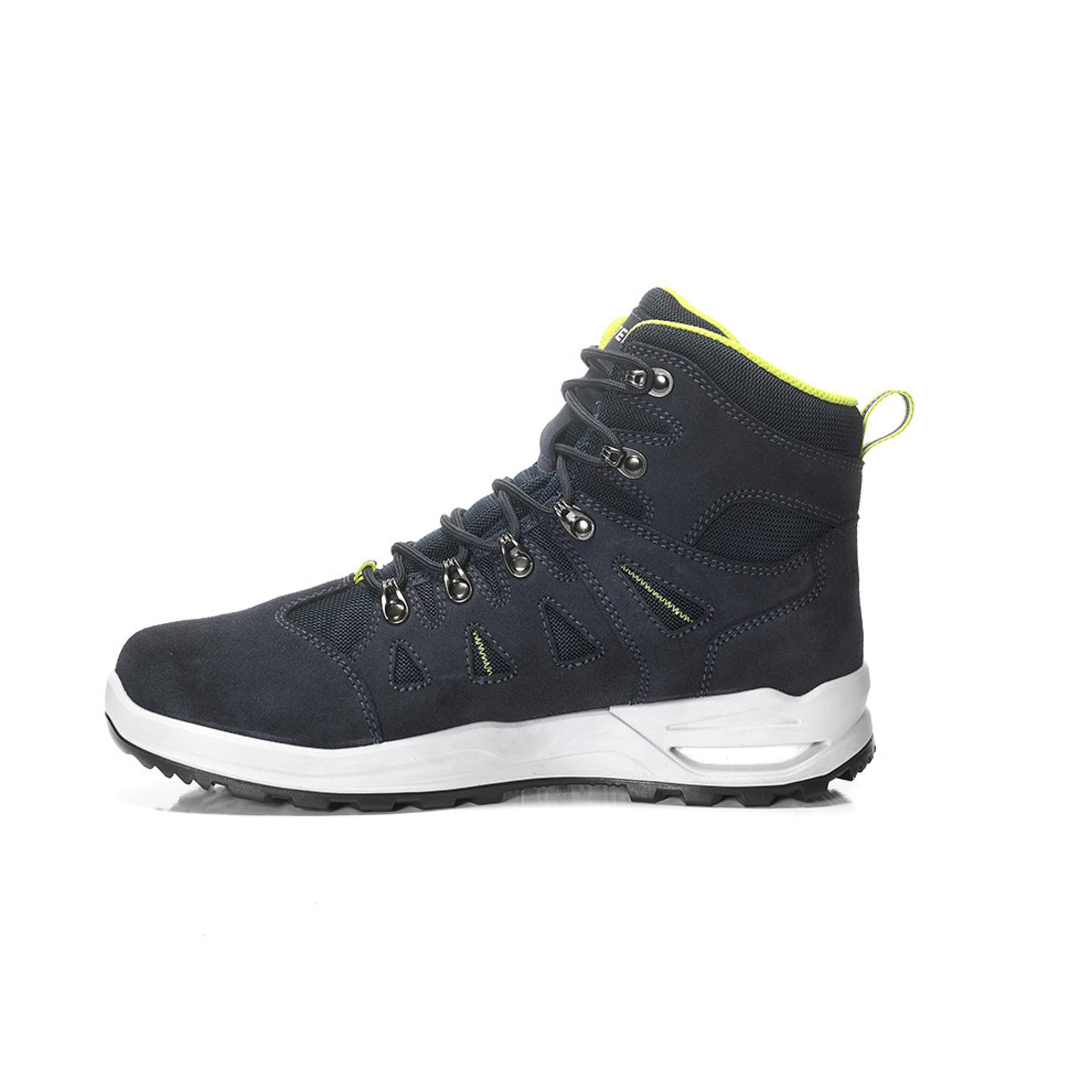 Berufsstiefel RILEY XXF GTX blue-lime Mid ESD O2 WR CI, Gr. 37