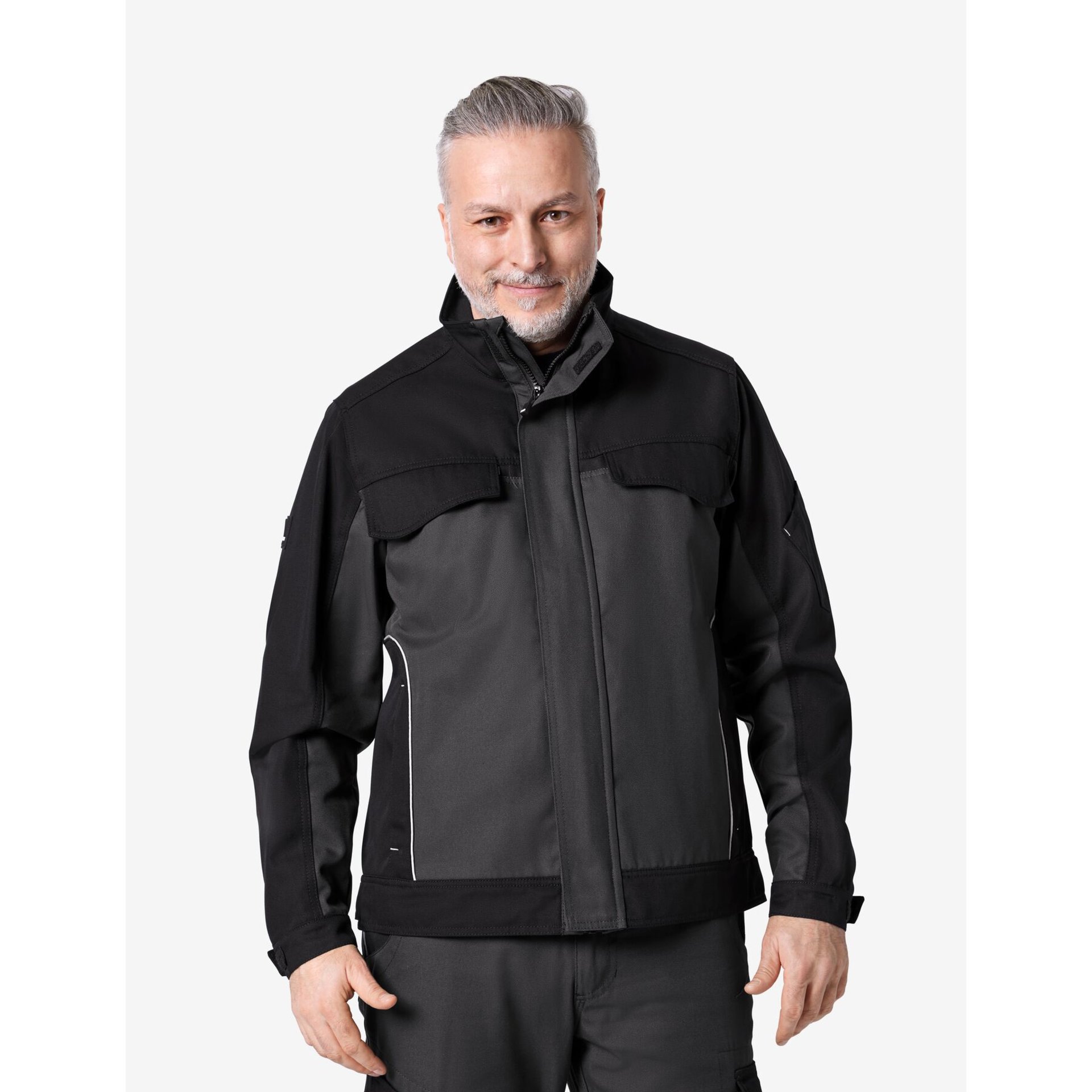 ERNST Arbeitsjacke anthrazit-schwarz 2XL