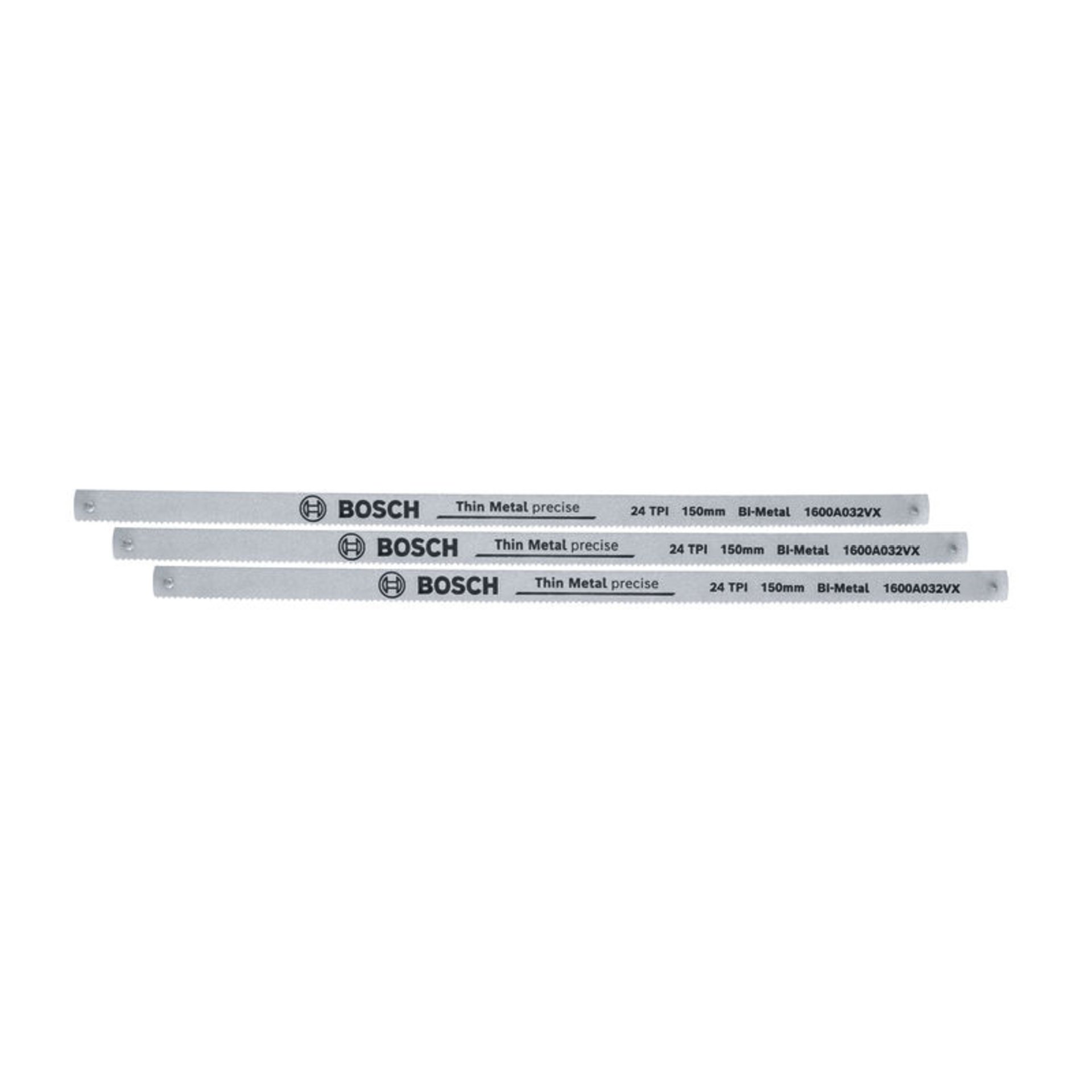 Handwerkzeuge Bügelsägeblätter 150 mm 24 TPI 3 Stück