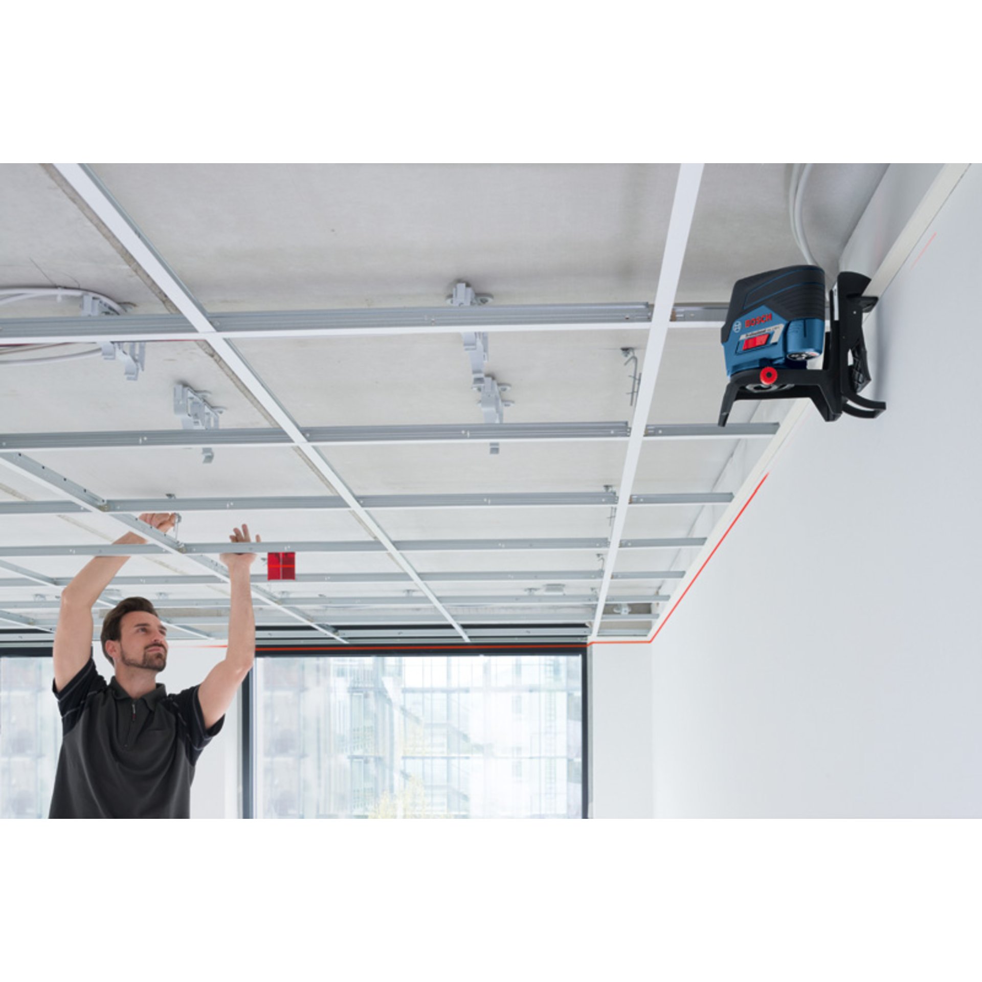 Kombilaser GCL 2-50 C, 1 x Akku GBA 12V 2.0Ah in L-BOXX