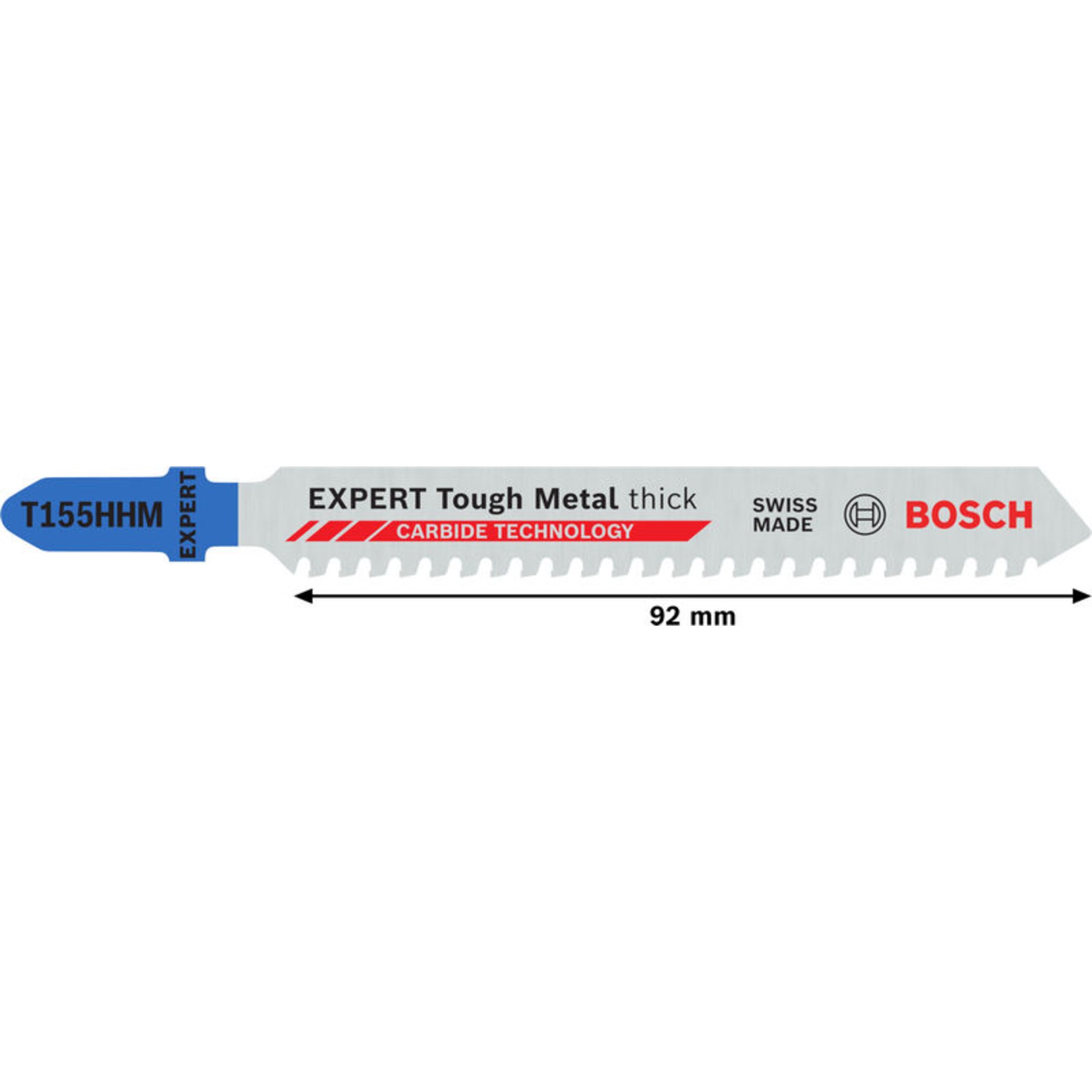 EXPERT Tough Metal thick T155HHM Stichsägeblatt, 3 Stk.