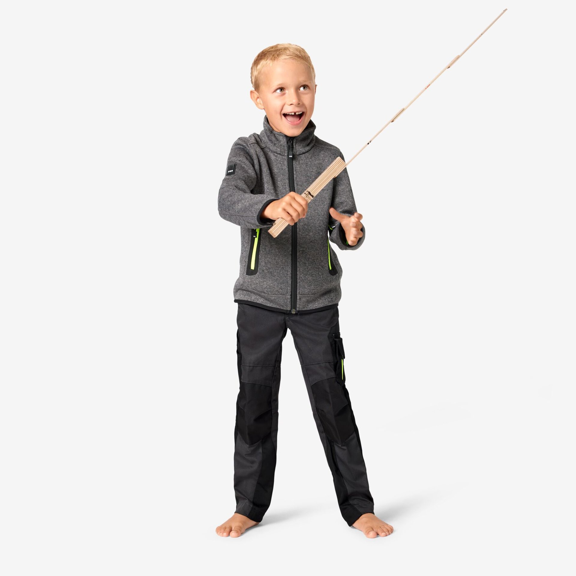HUGO Arbeitshose Kinder anthrazit-schwarz 146/152