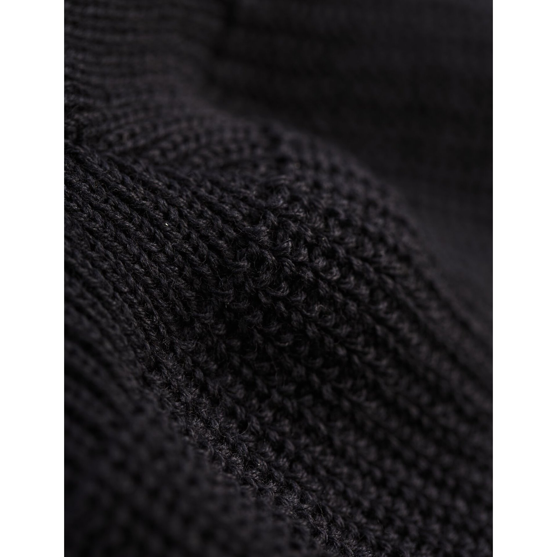 JOHANN Wollmütze schwarz