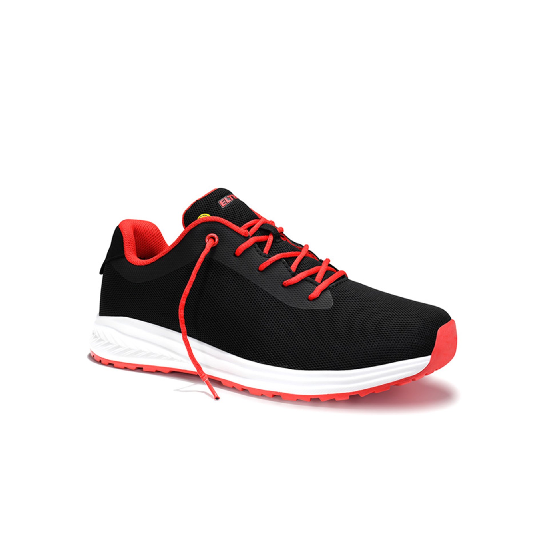 Berufshalbschuh MARAIS black-red Low ESD O1, Gr. 36
