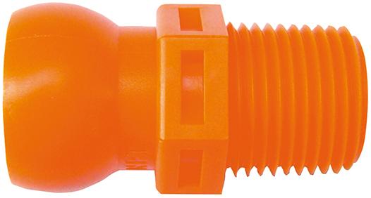 LOC-LINE Anschlussnippel 4-teilig für Kühlmittelschlauch R3/8"