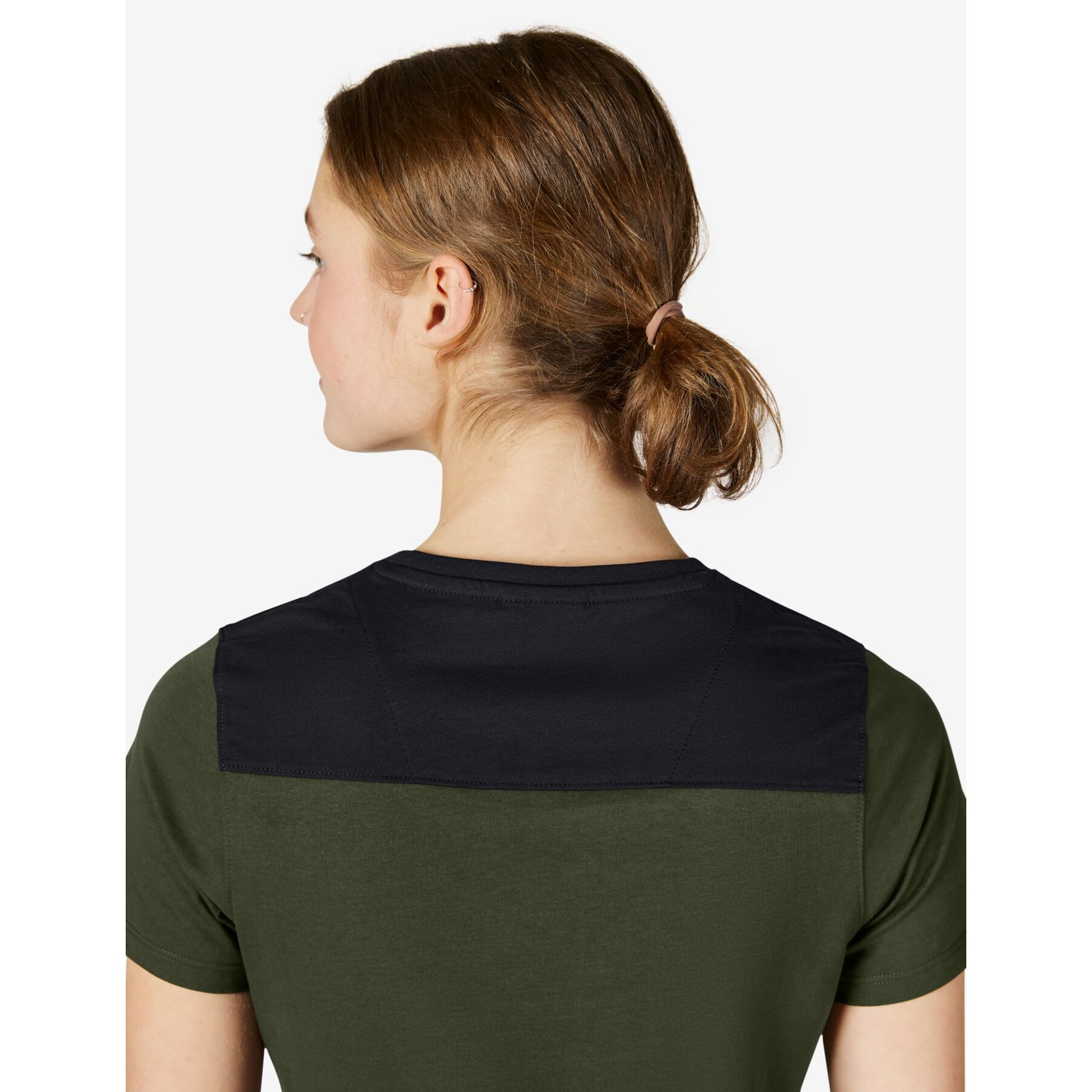 KIRA T-Shirt Damen oliv-schwarz M