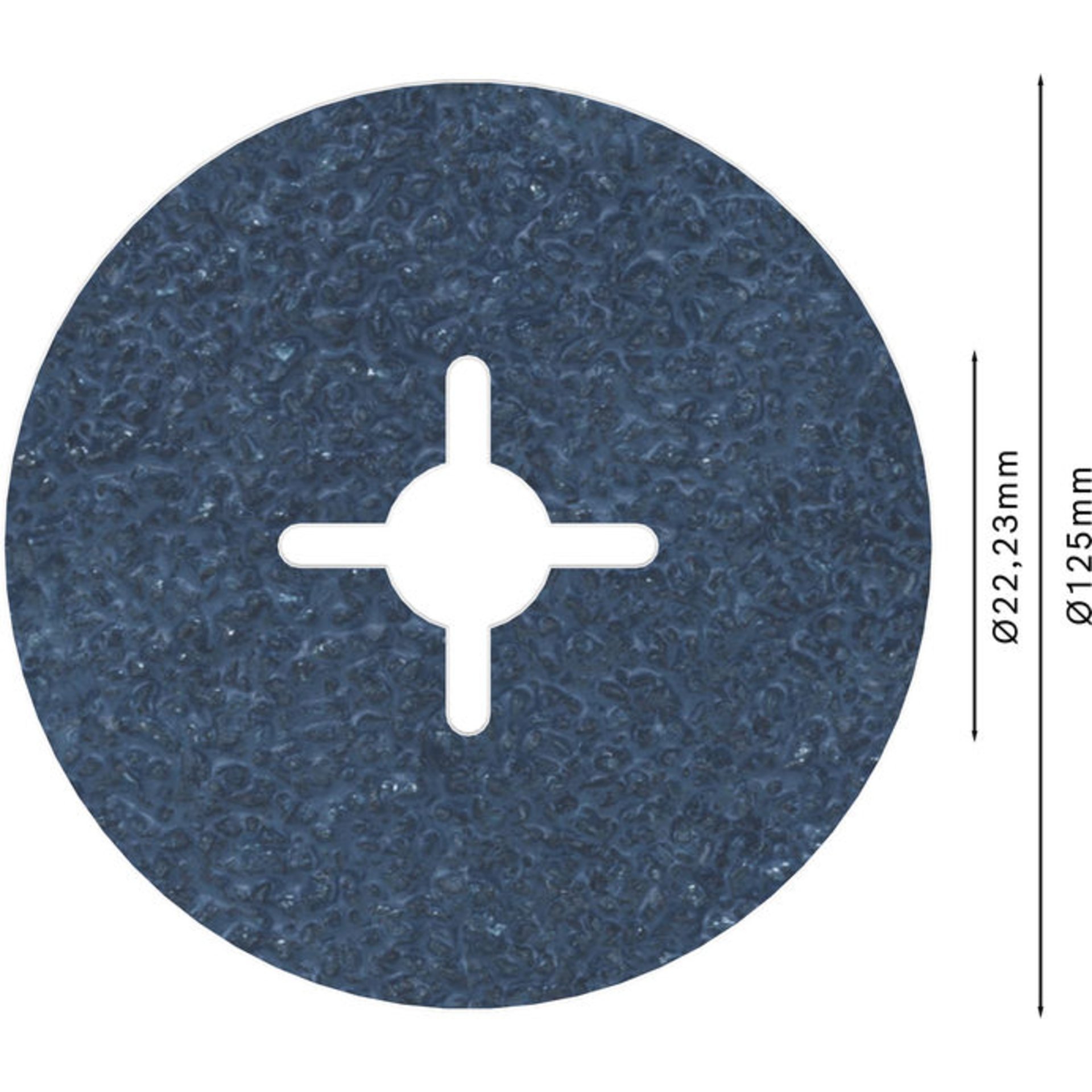 PRO R574 Fiberscheibe, 125 mm, G24