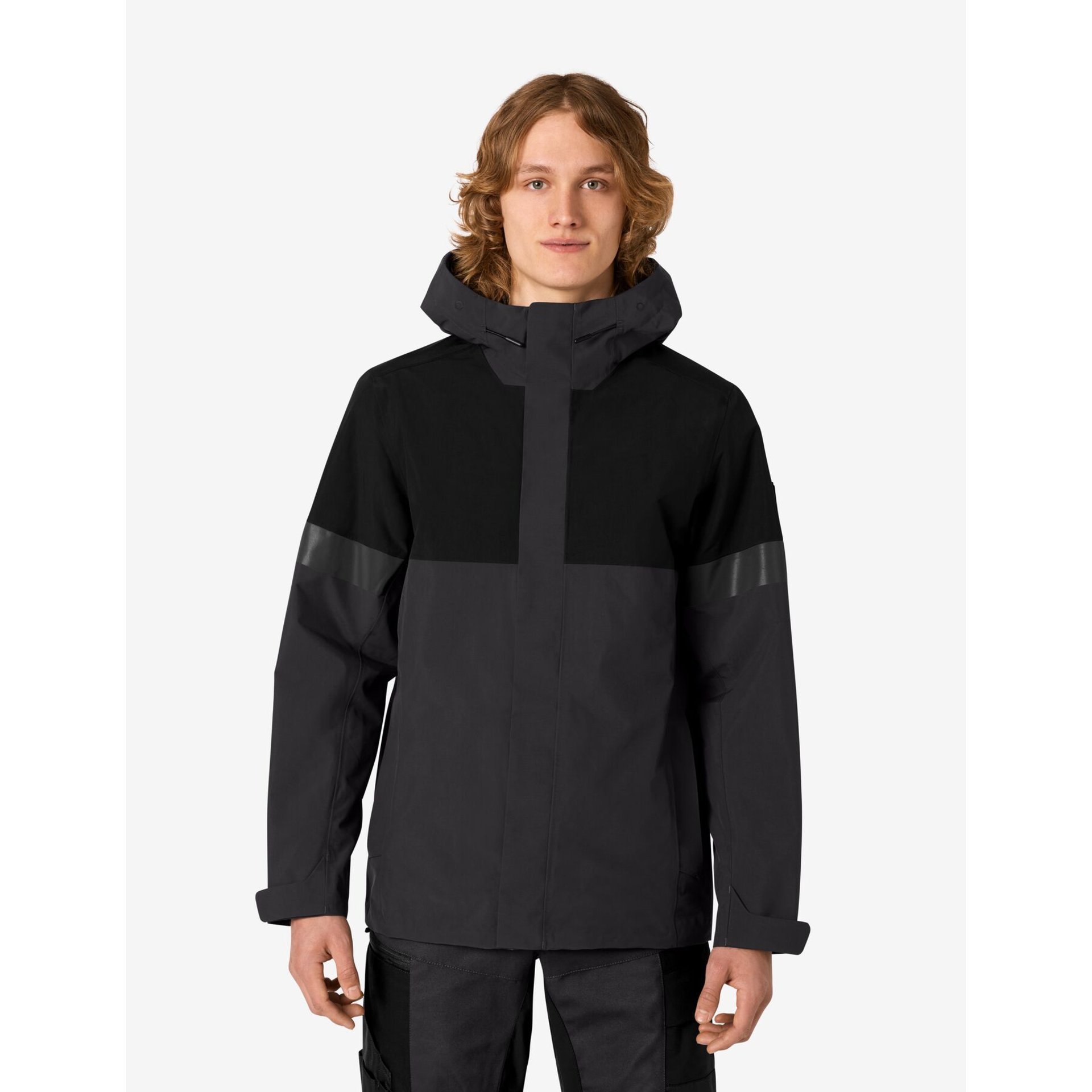 LUCA Hardshell-Jacke anthrazit-schwarz 4XL