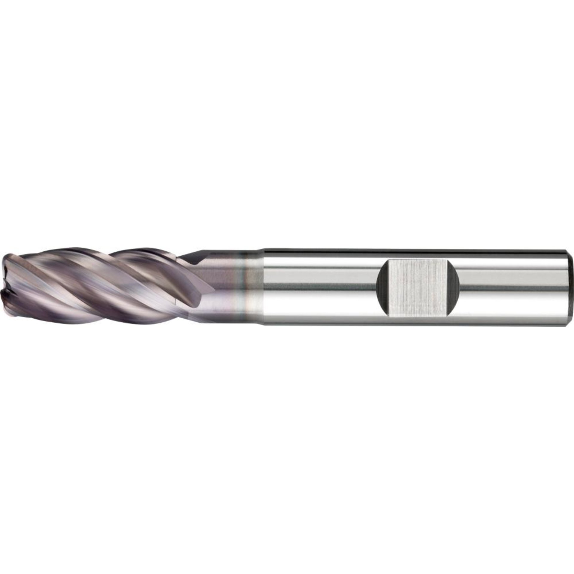 Torusfräser VHM HPC TiAlN UNI Z4 Schaft HB 35/38 Grad Werksnorm 6mm ER1mm FORMAT