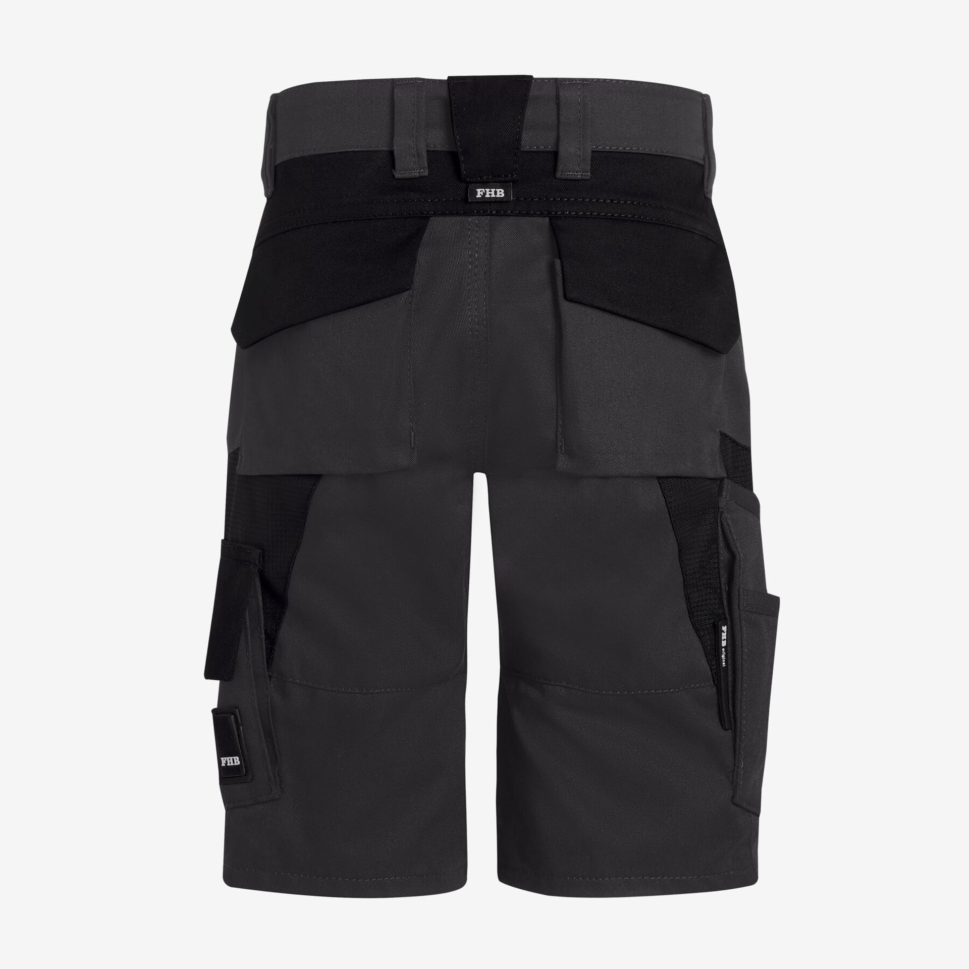 CHARLY Bermuda Kinder anthrazit-schwarz 110/116
