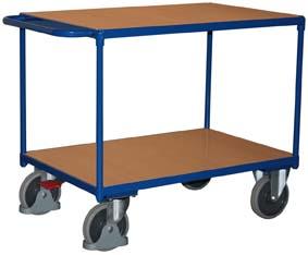 Tischwagen 500 kg 1000x700 mm 2 Böden Tischwagen 500 kg 1000x700 mm 2 Böden