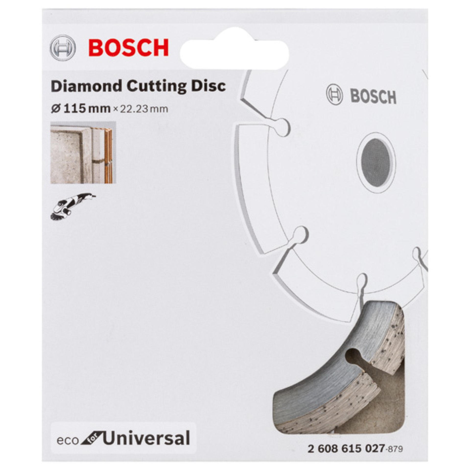 Diamanttrennscheibe Eco For Universal, D: 115 mm