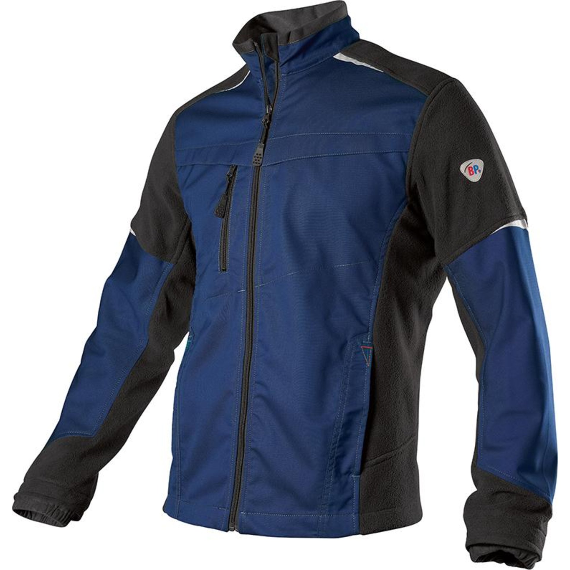 He.Funkt.Jacke 1992 570, Gr.44/46L,nachtblau/schw.
