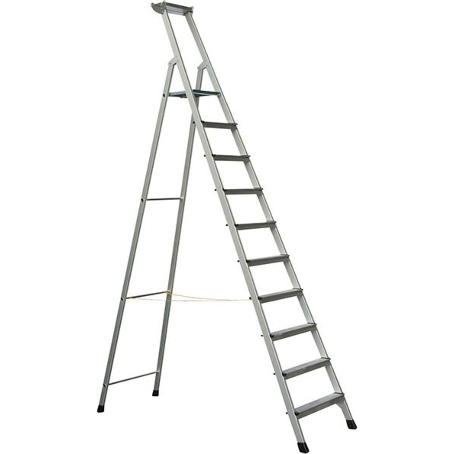 Stufenleiter XLstep S 10 Stufen Plattformhöhe 2,49 m Arbeitshöhe 4,50 m ZARGES