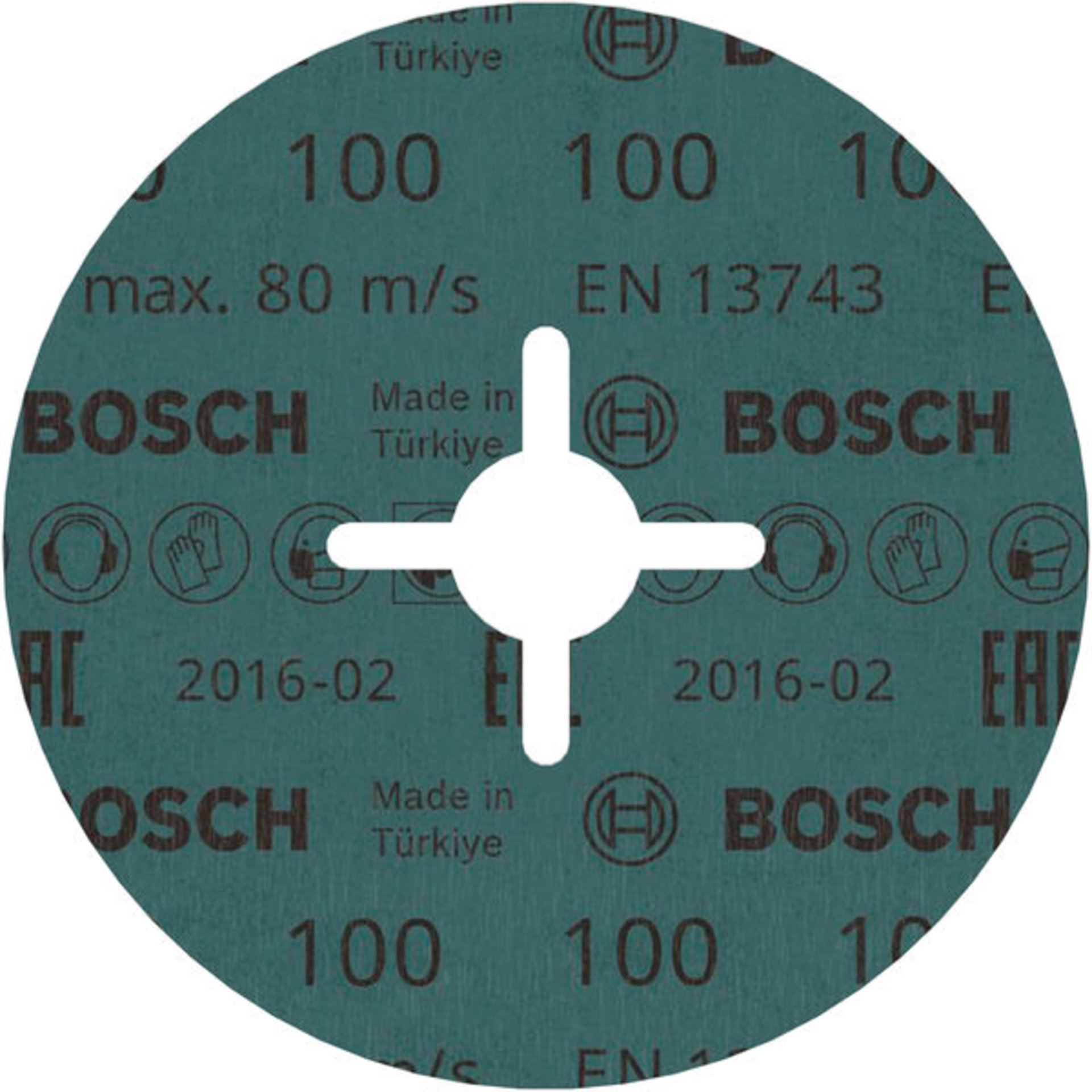 PRO R574 Fiberscheibe, 125 mm, G100