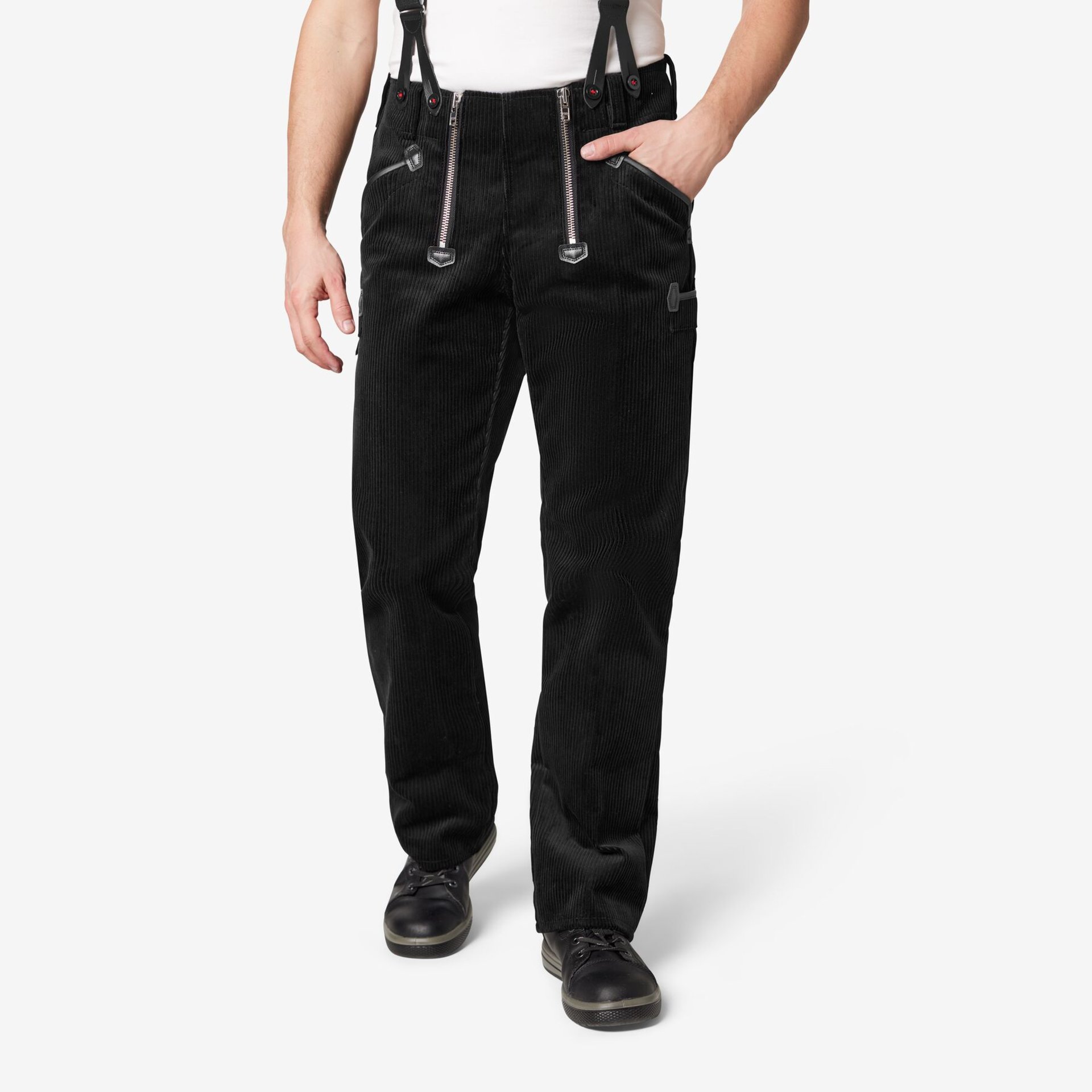 KARL-HEINZ Zunfthose Trenkercord schwarz 50