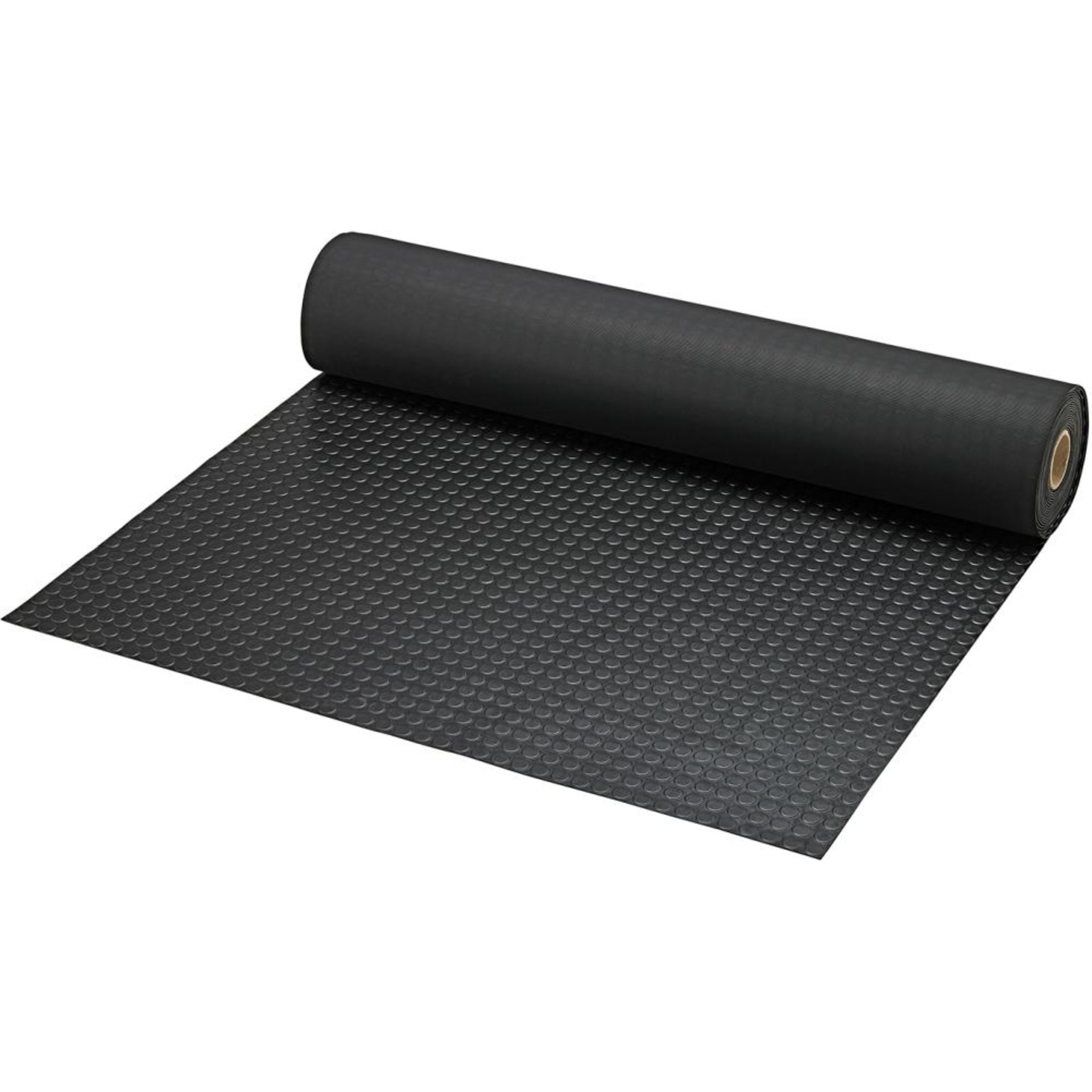 Noppenmatte PRO, NR/SBR, schwarz, 3mm, 1200mm 10m FORTIS