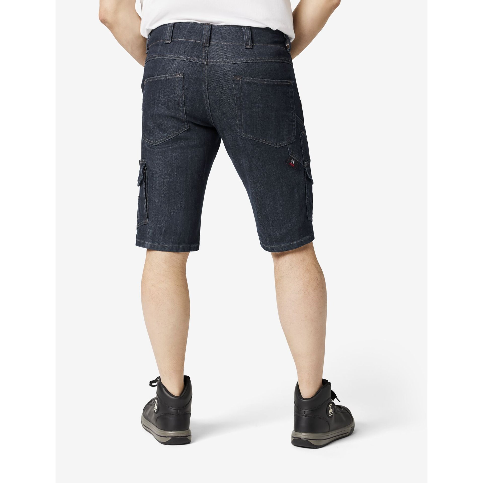VOLKMAR Zunft-Bermuda Stretch-Jeans schwarzblau 64