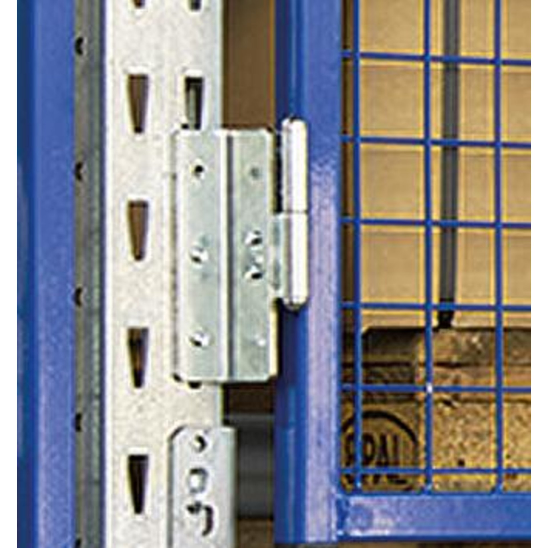 Flügeltürenhalter 20/50 VE 4 Stück RAL 7035