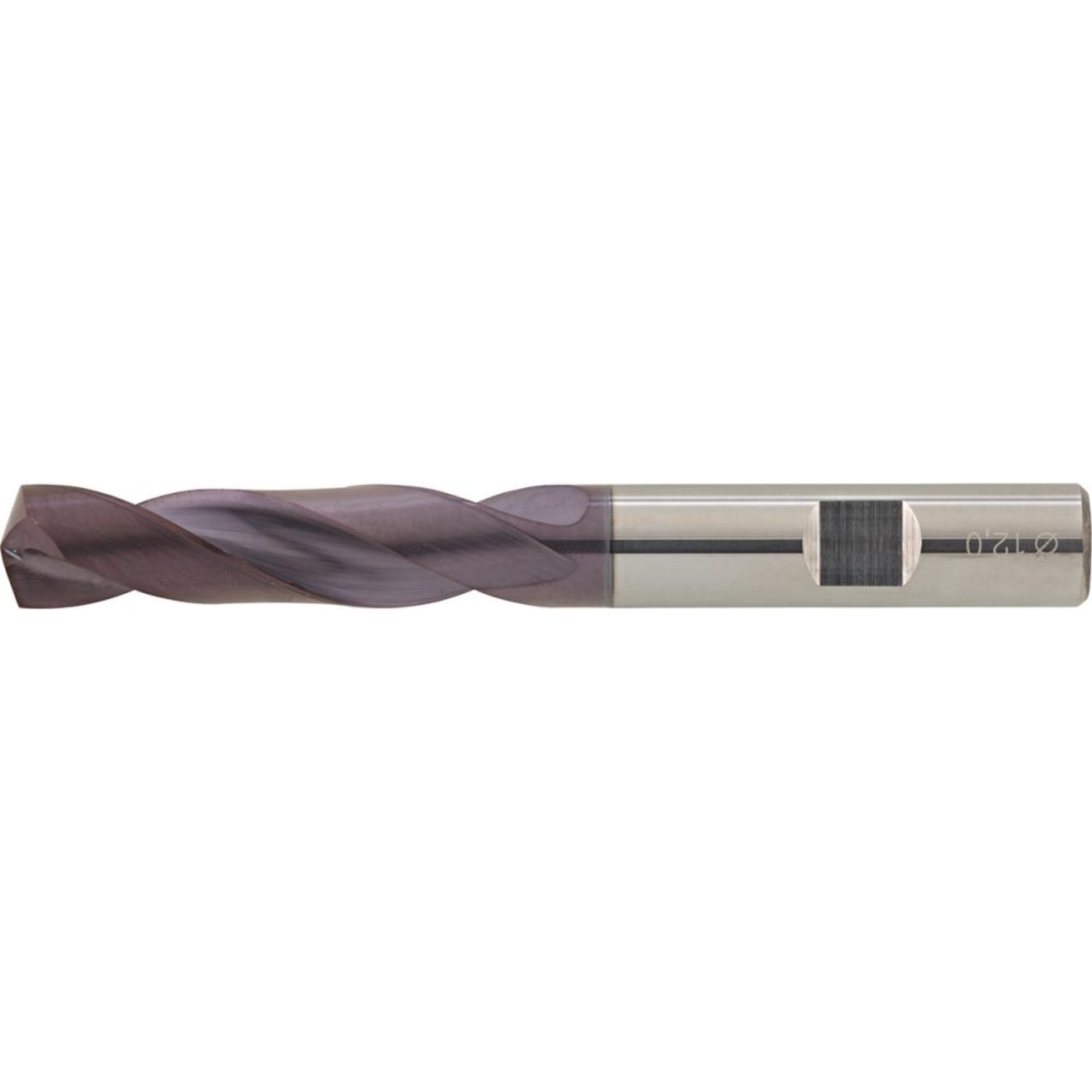 Spiralbohrer VHM TiAlN Typ UNI Schaft HB 3xD 8,2mm FORTIS
