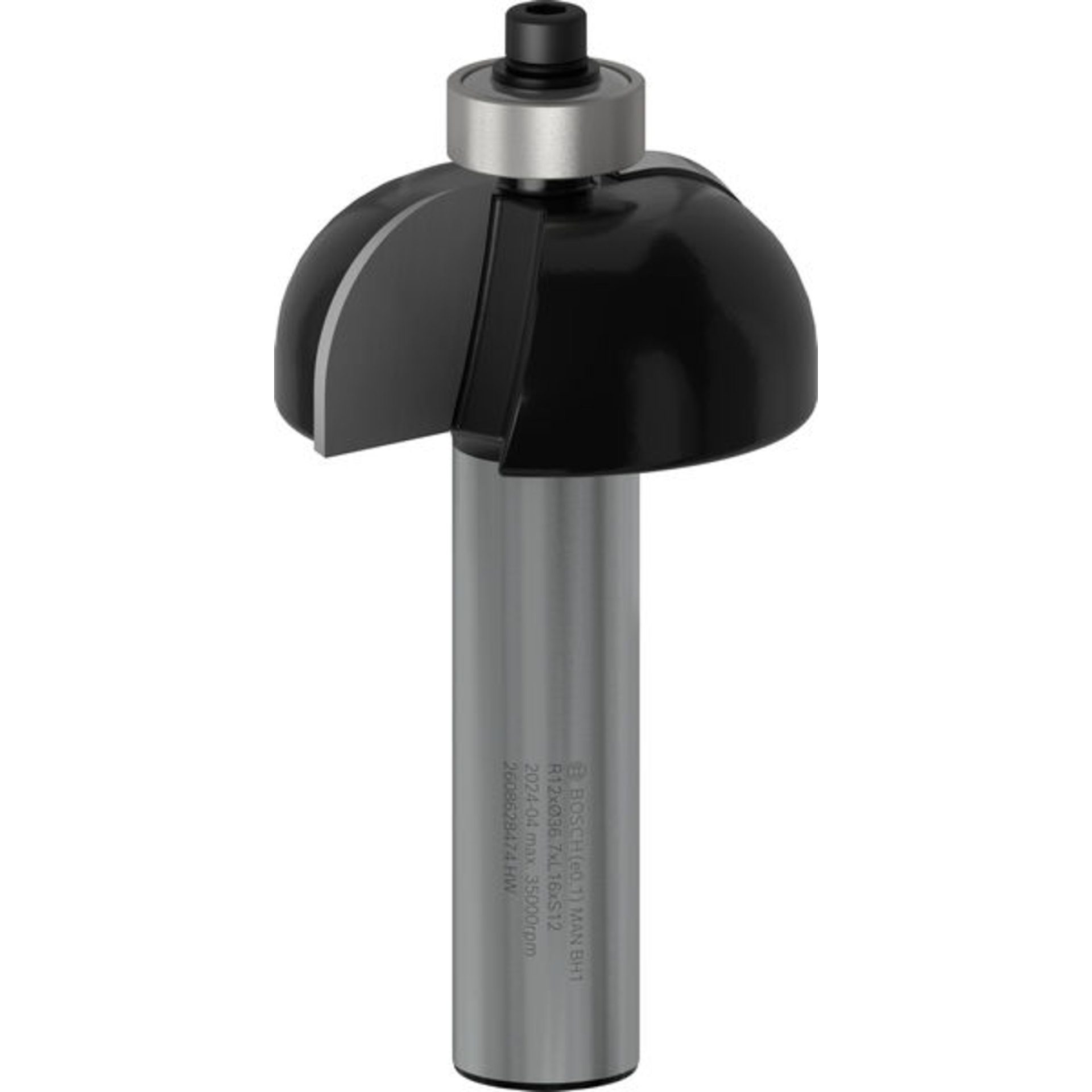 PRO Hohlkehlfräser, R 12, Schaft 12 mm