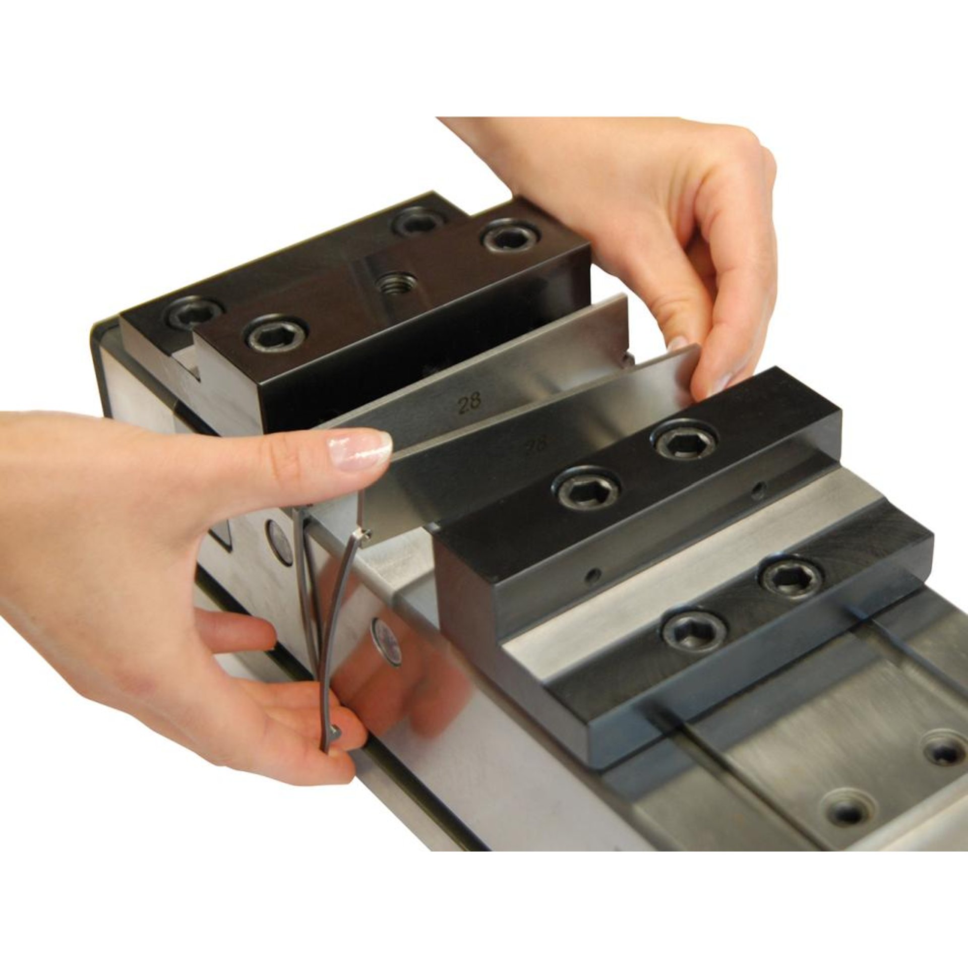 Werkstück-Auflageleisten Cliparc für RKE/RKE-LV 125mm RÖHM