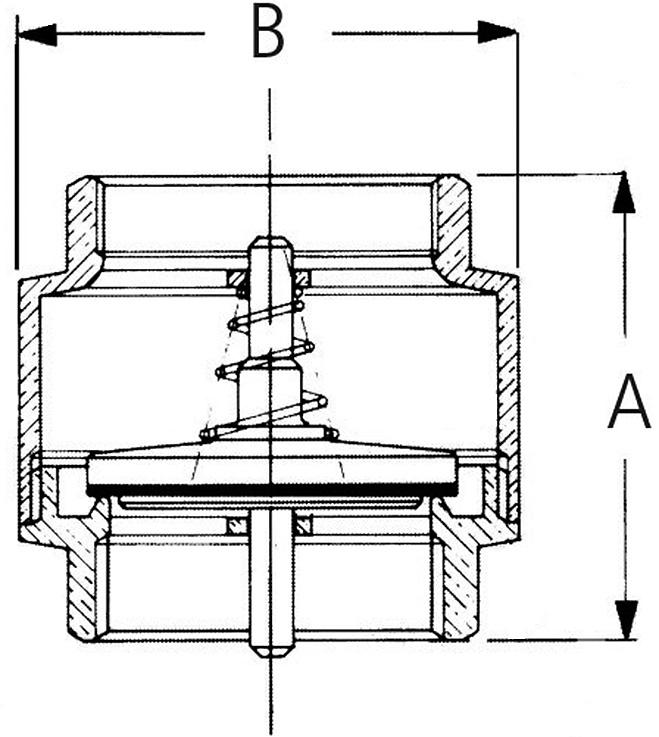 Geka Zwischenventil MS, 2xIG G1\",