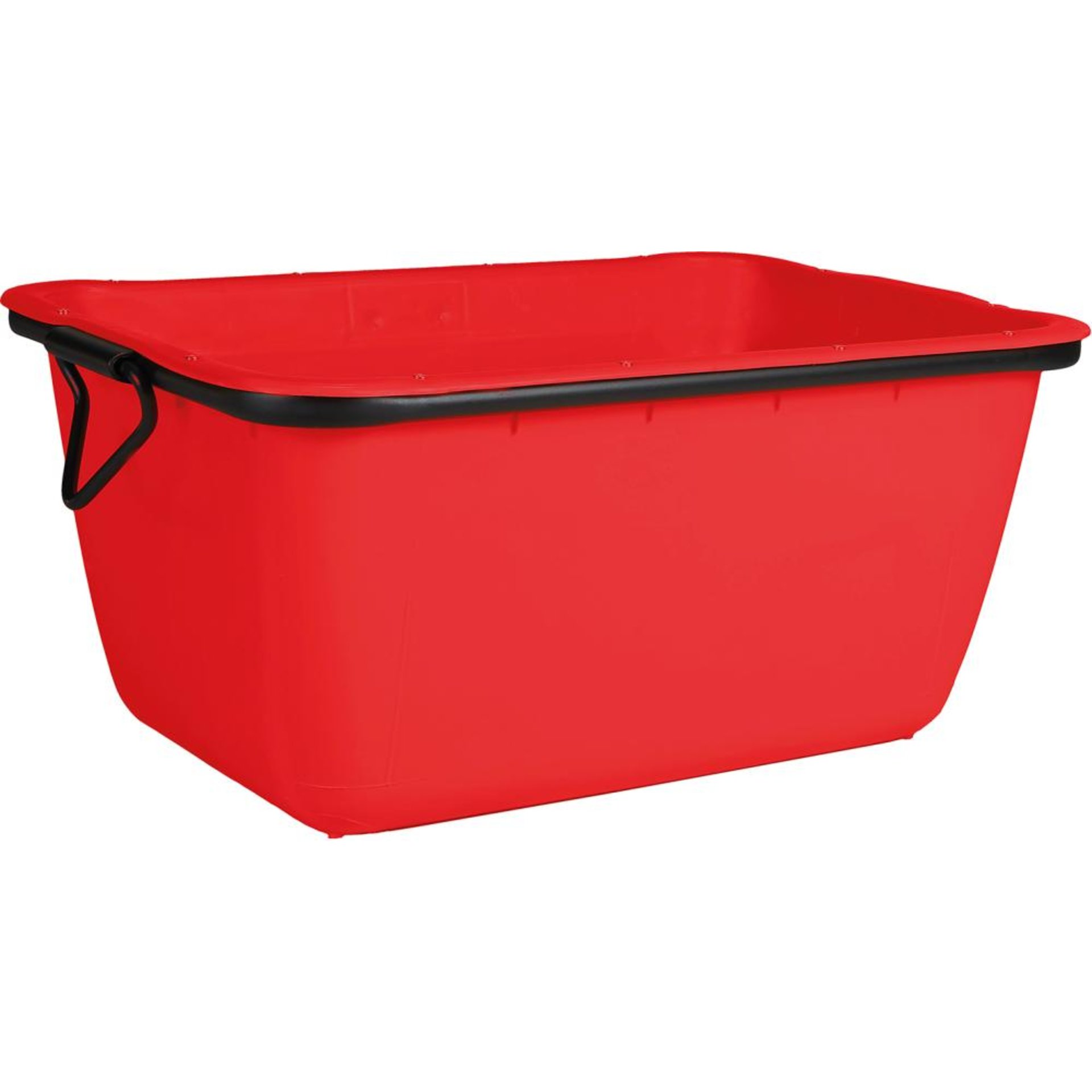 Mörtelkübel 200 L, rot kranbar