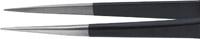 Knipex Pinzette ESD US-Nadelform135mm schwarz