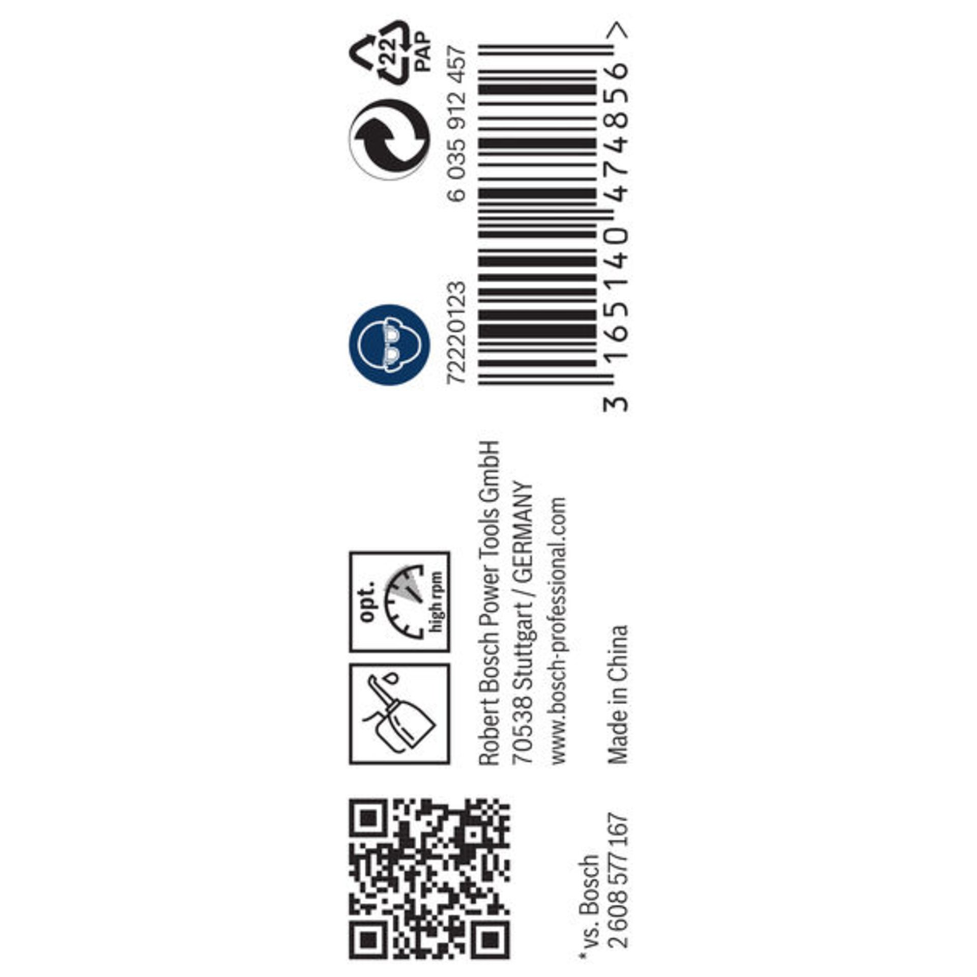 PRO Metal HSS-G Spiralbohrer, 2,9 x 33 x 61 mm, 10-tlg.
