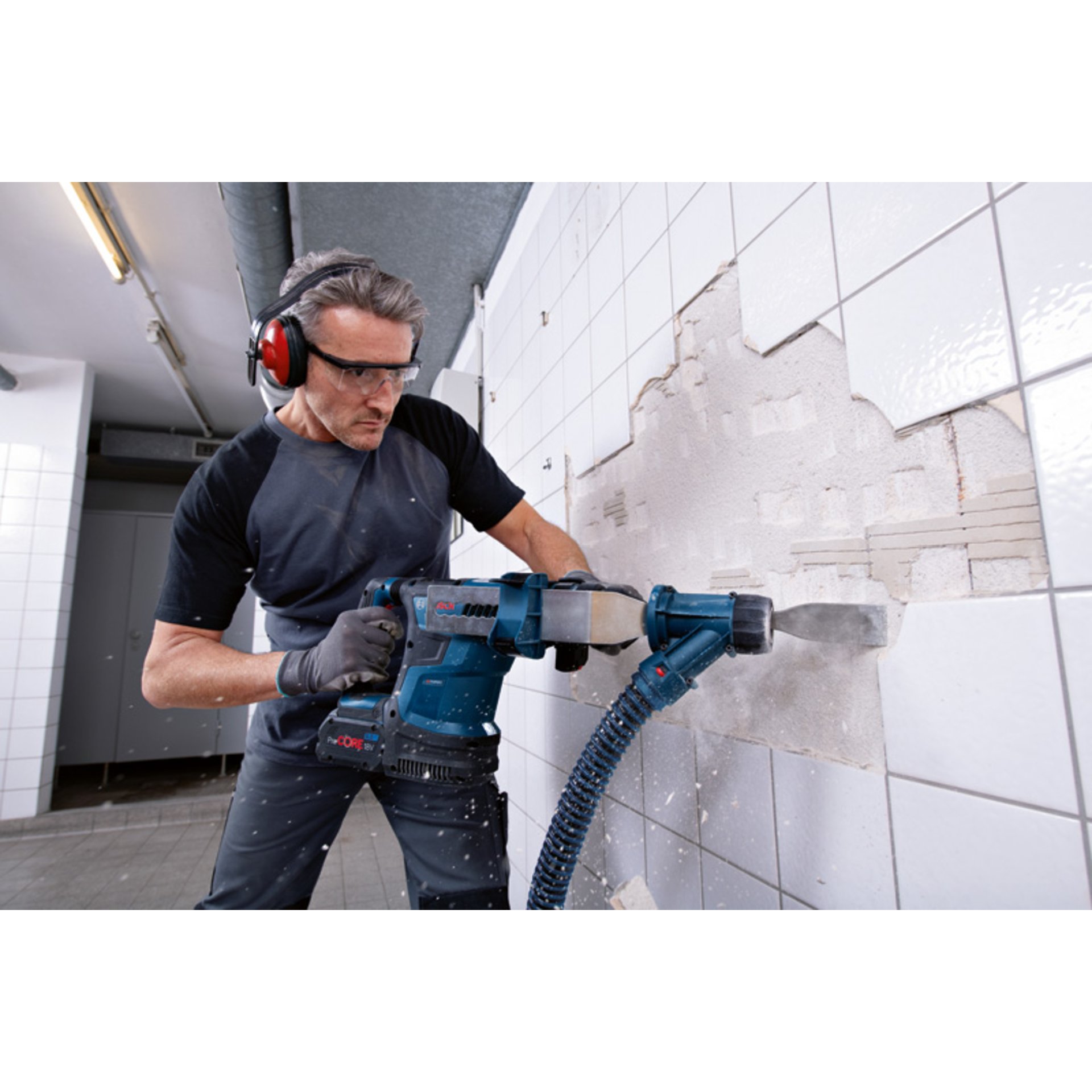 Akku-Bohrhammer BITURBO mit SDS plus GBH 18V-34 CF