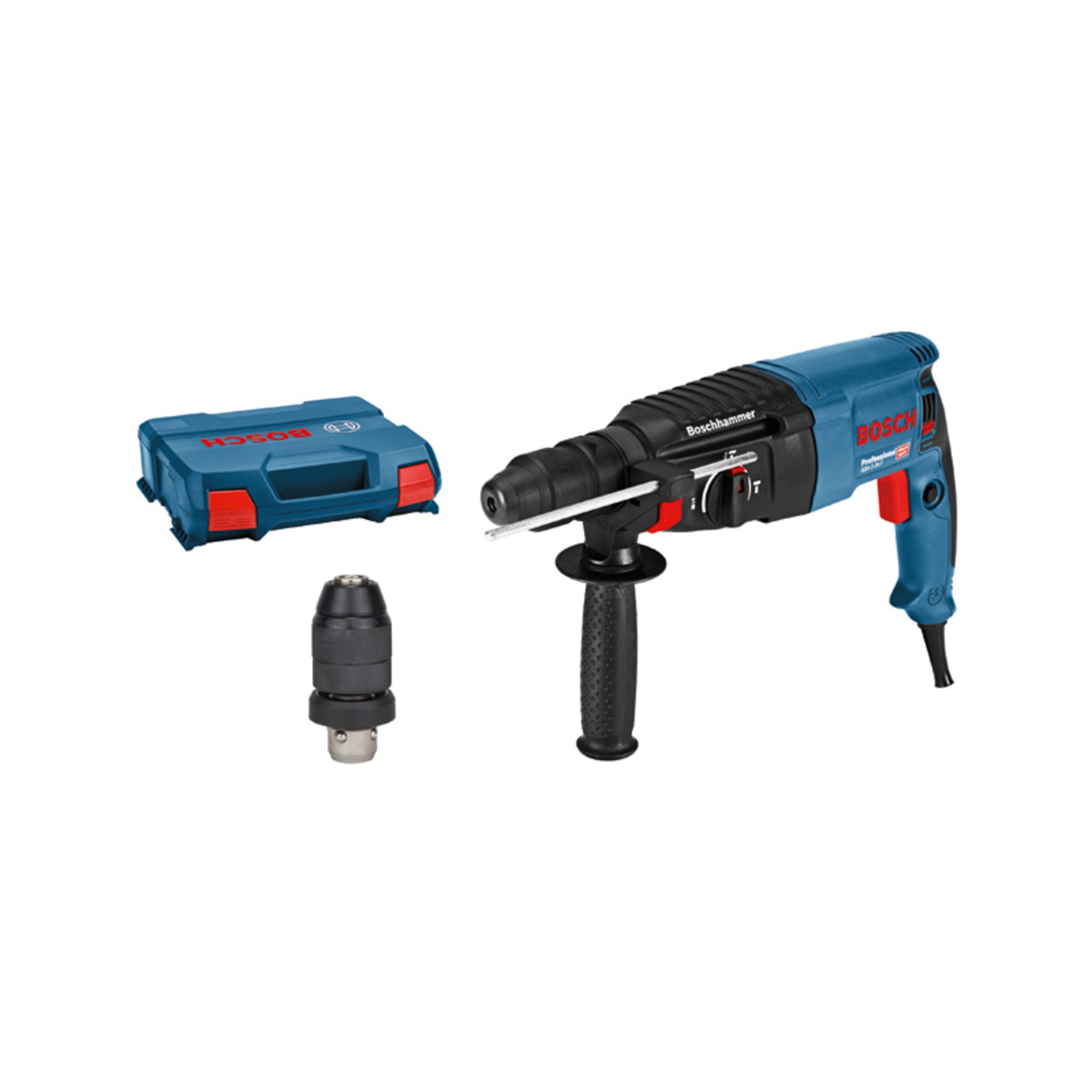 Bohrhammer mit SDS plus GBH 2-26 F, Handwerkerkoffer